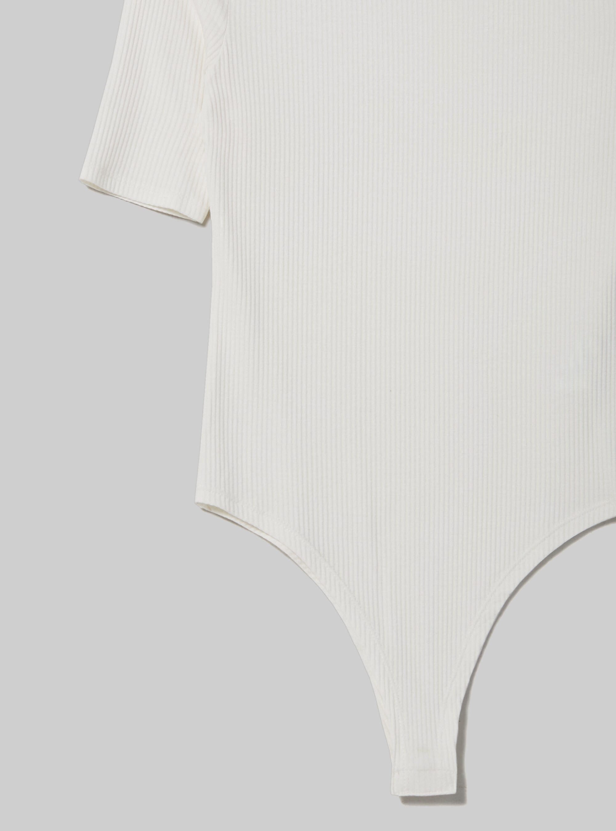 TW Short Sleeve Bodysuit ホワイト Mサイズ Soft Side Short Sleeve Bodysuit White – Ruched & Ready