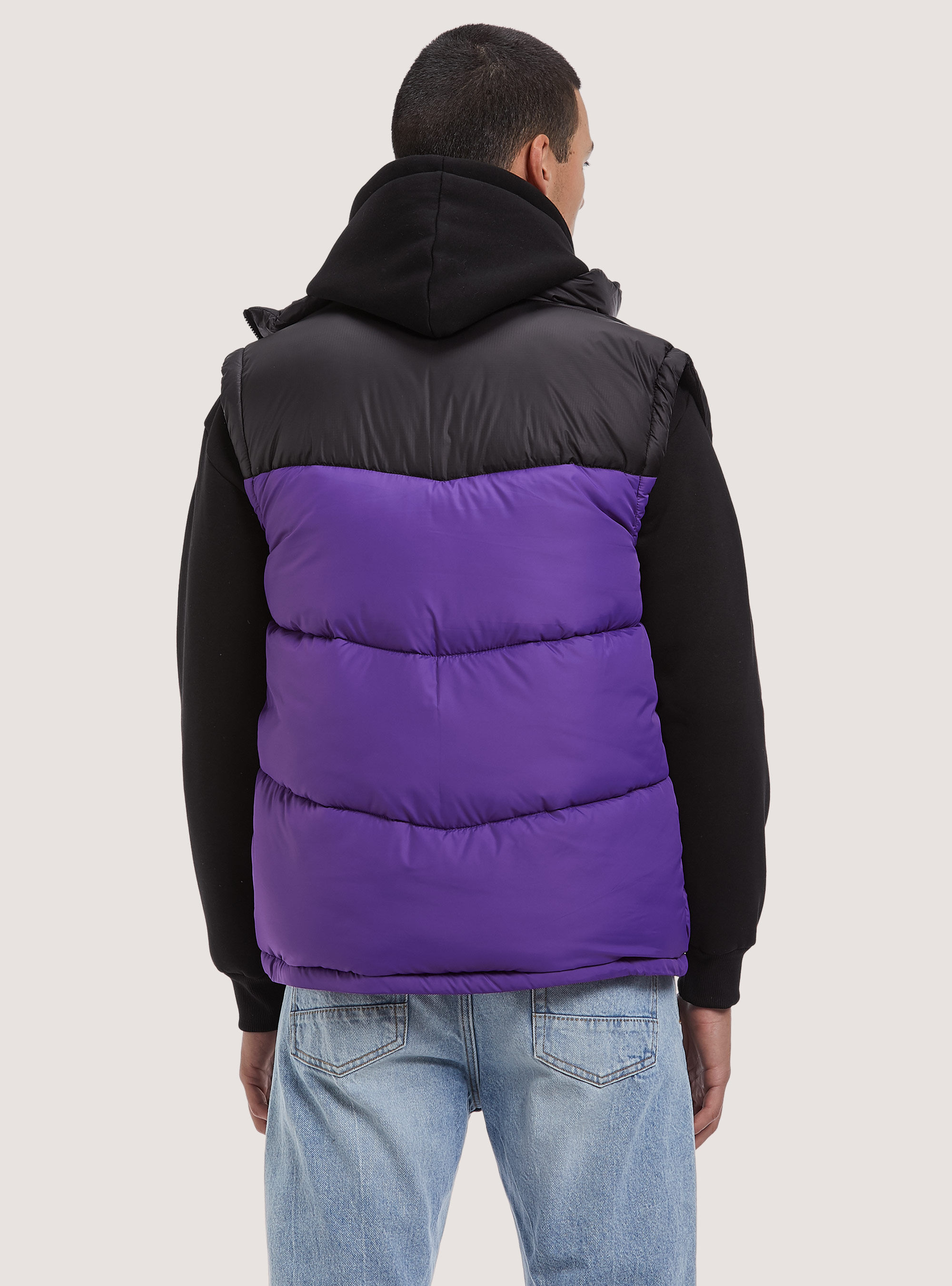 Gilet color&eacute;es avec impression, VI2 VIOLET MEDIUM