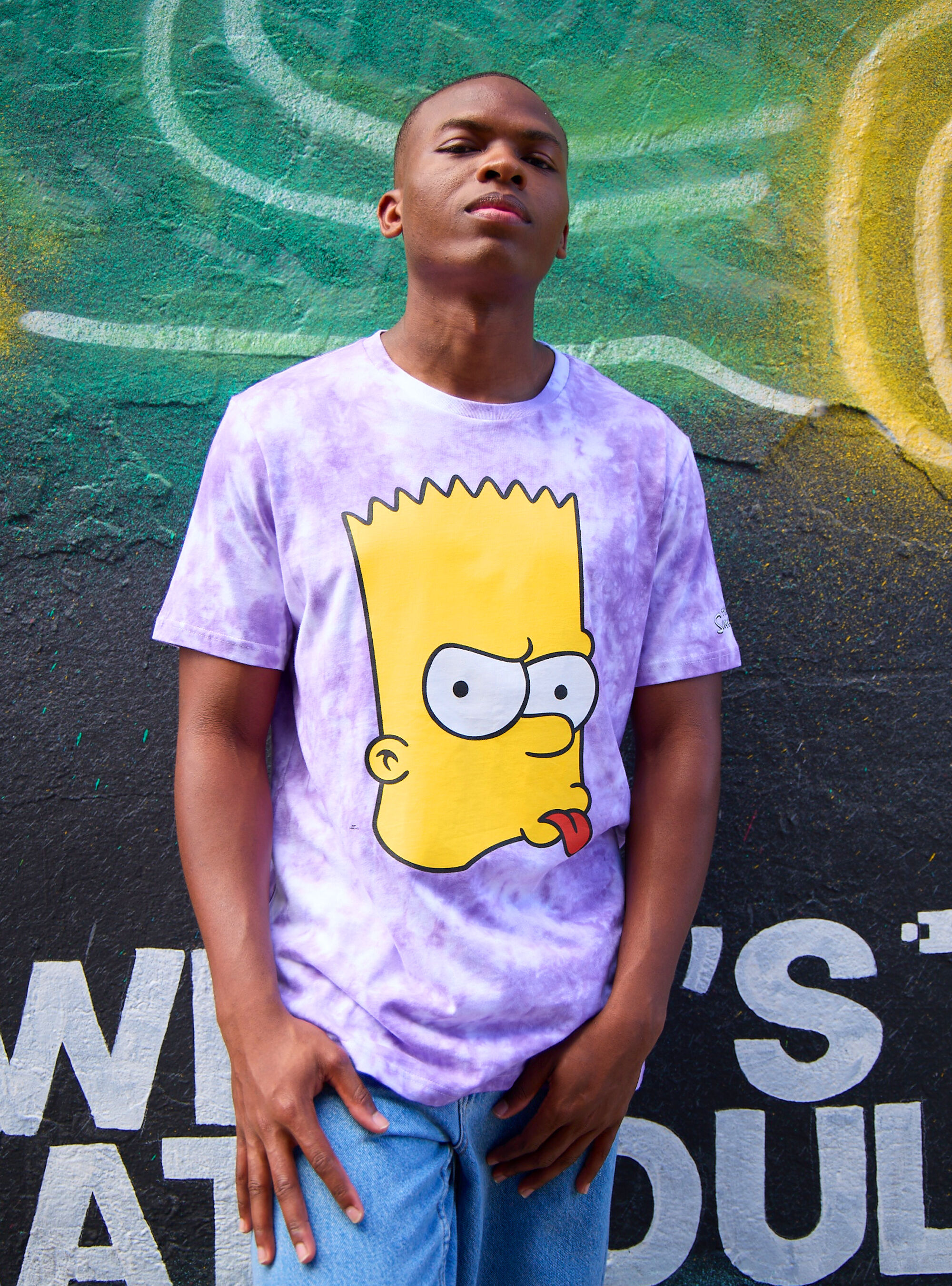 The Simpsons x Alcott tie-dye T-shirt 