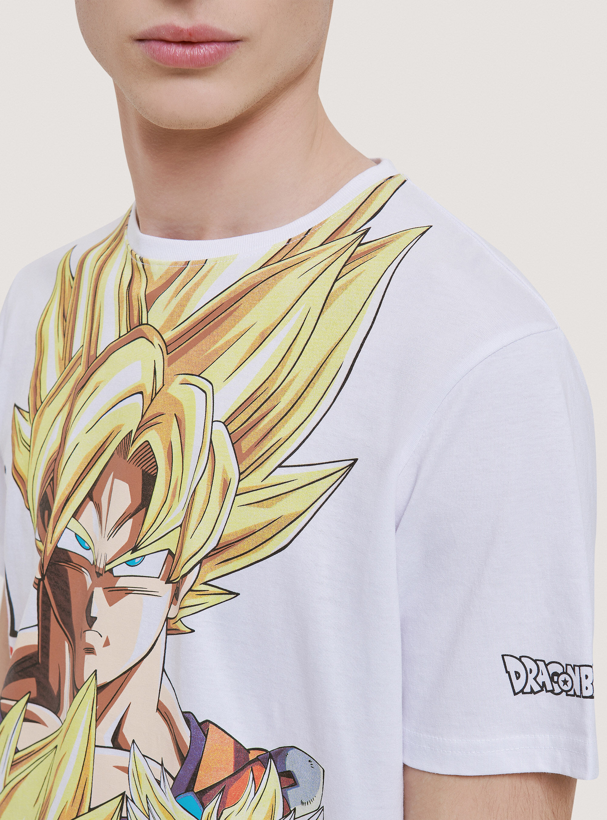 Camiseta Dragon Ball x Alcott, BLANCO