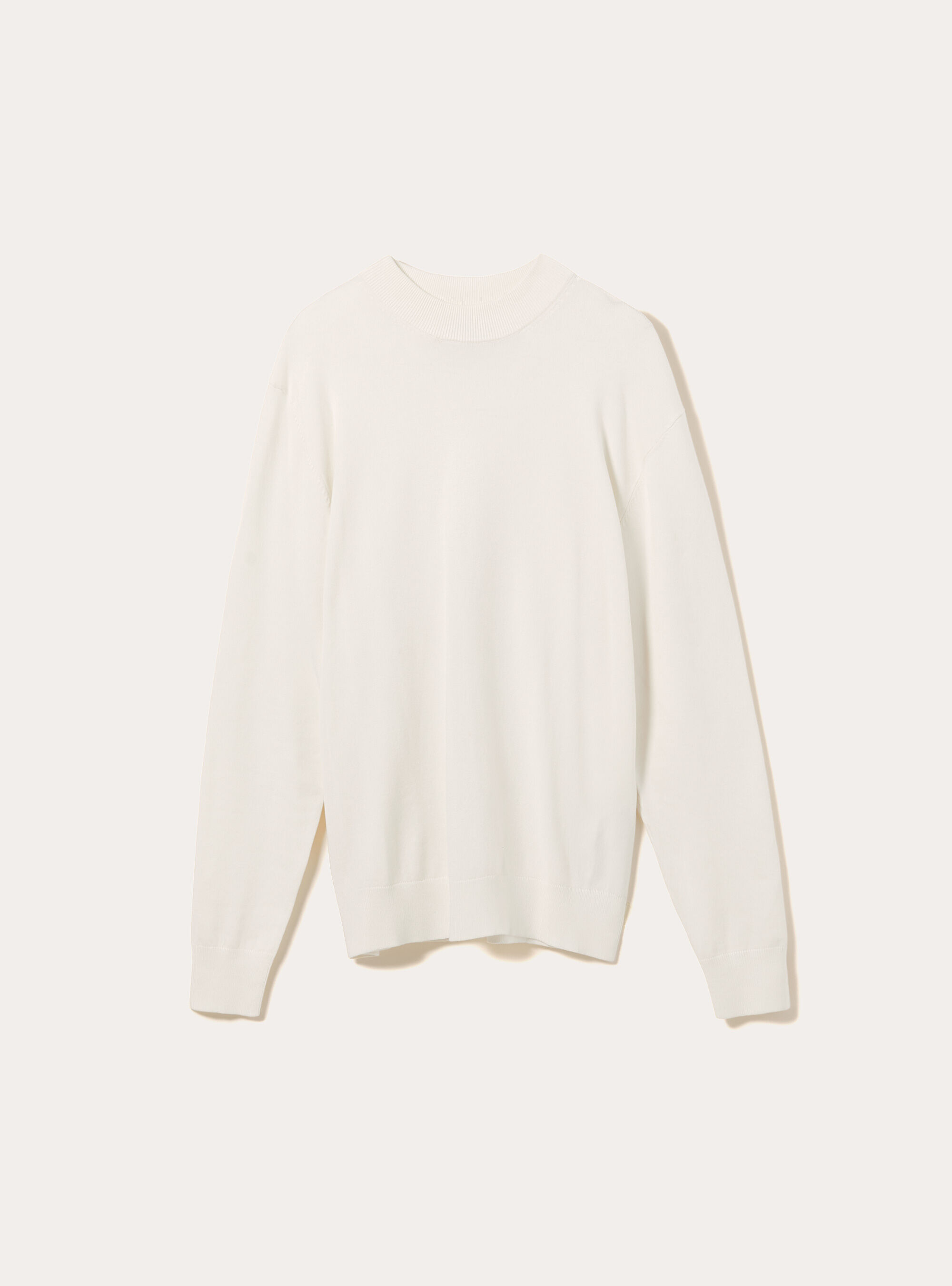 Pullover mit halbhohem Kragen, WH2 WHITE