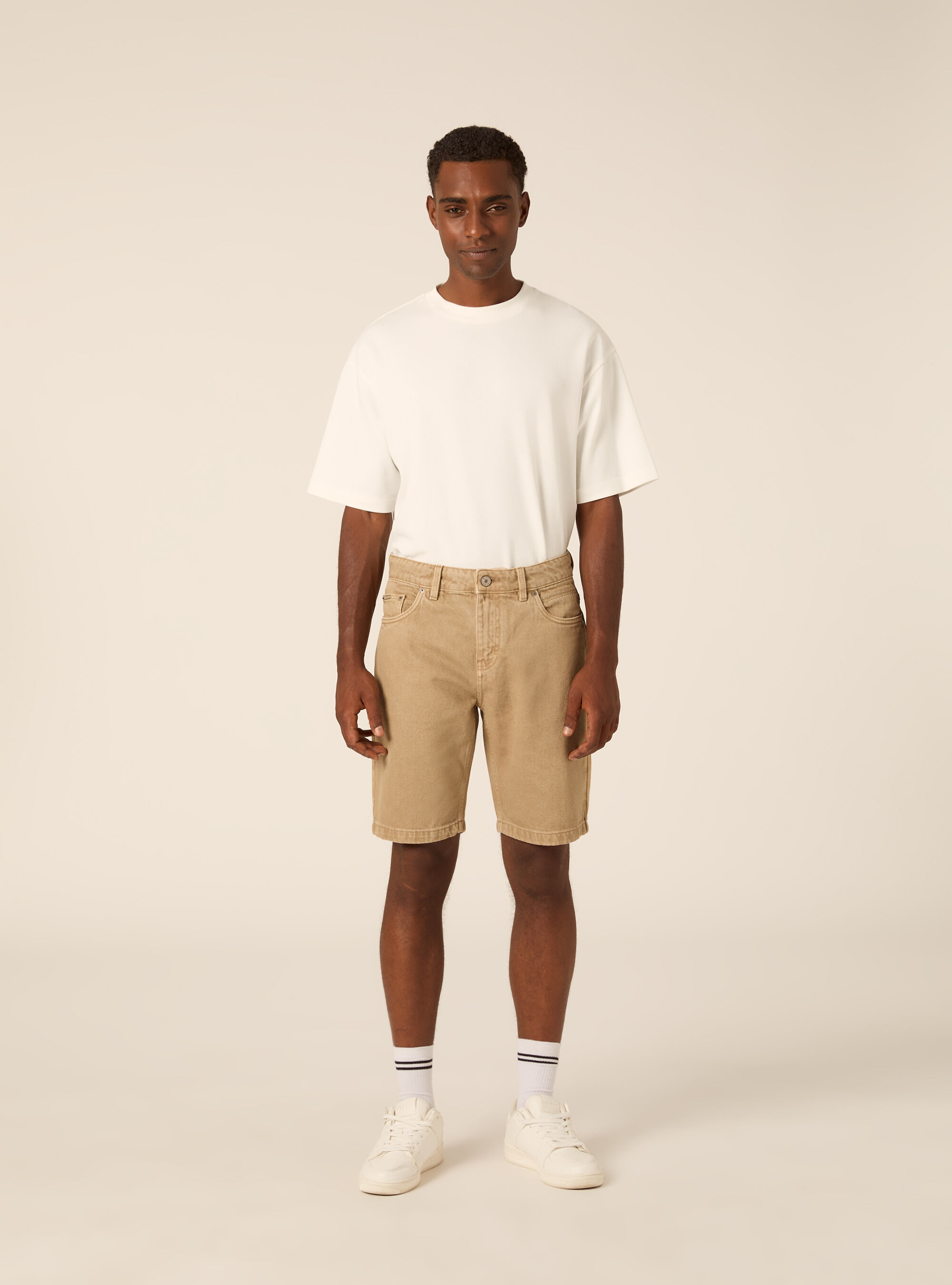 Bermudas B&aacute;sicas Prenda Tenida, TB2 TOBACCO MEDIUM