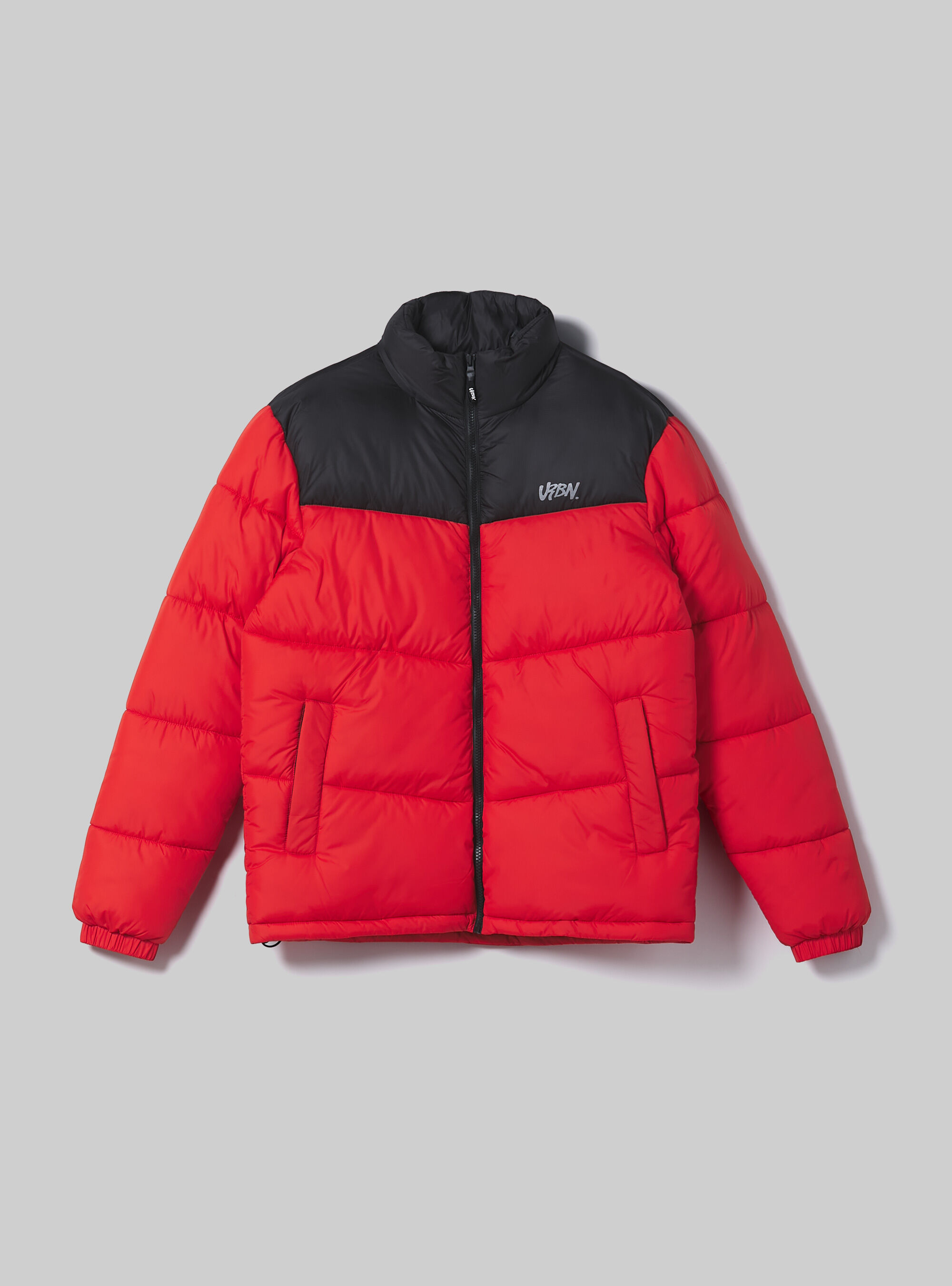 Chaqueta color block, OR2 ORANGE MED.