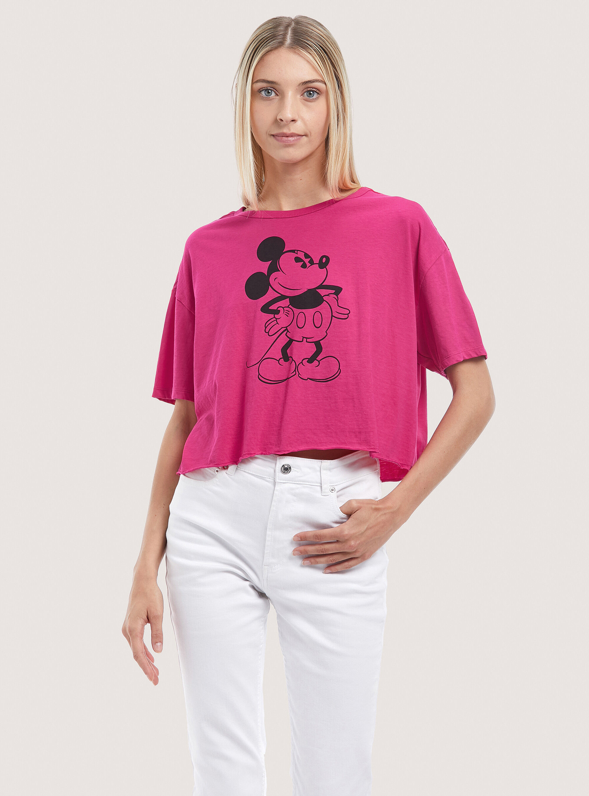 Camiseta Disney x Alcott, FUCSIA