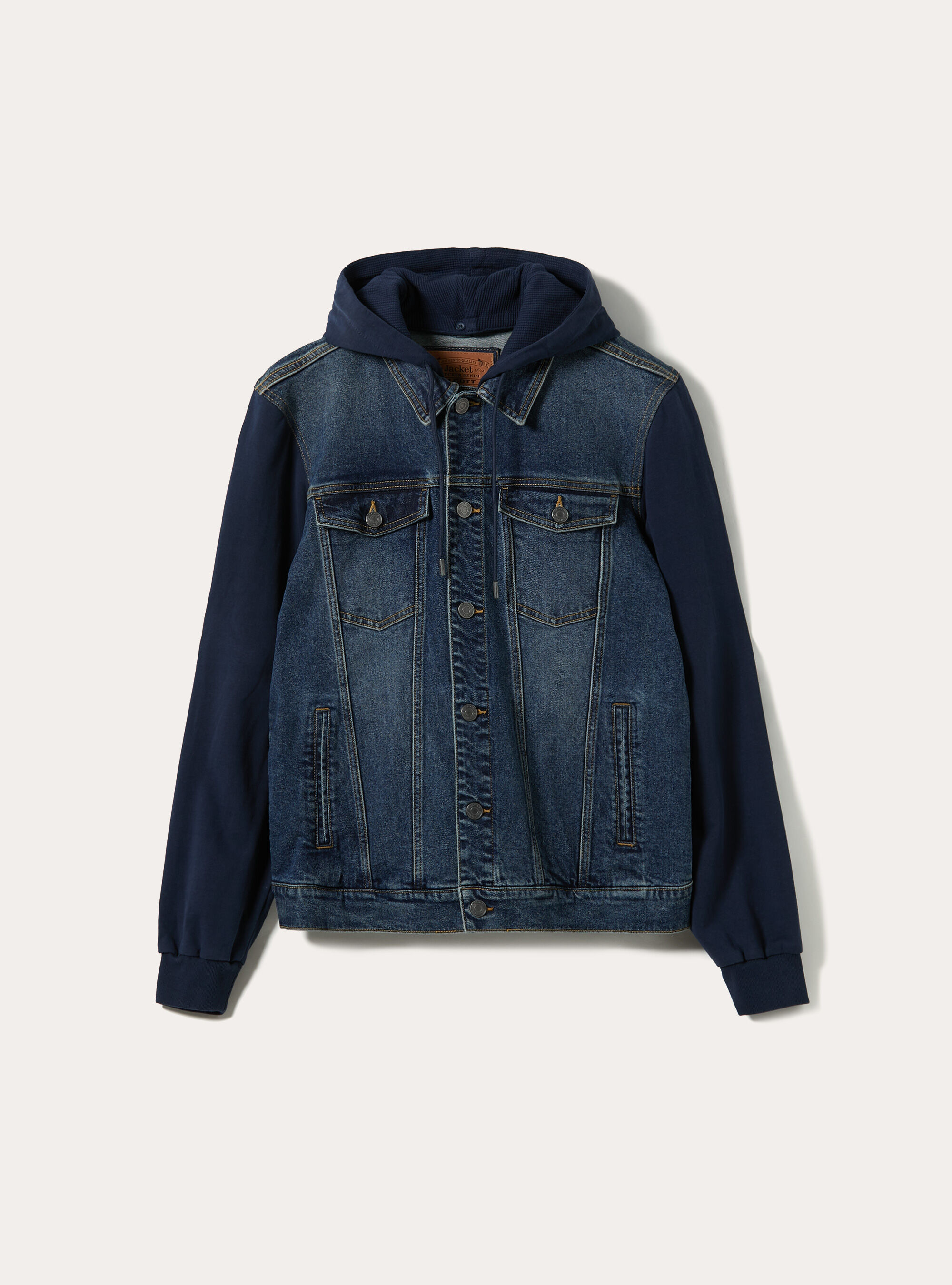 Sweatshirt jean jacket clearance