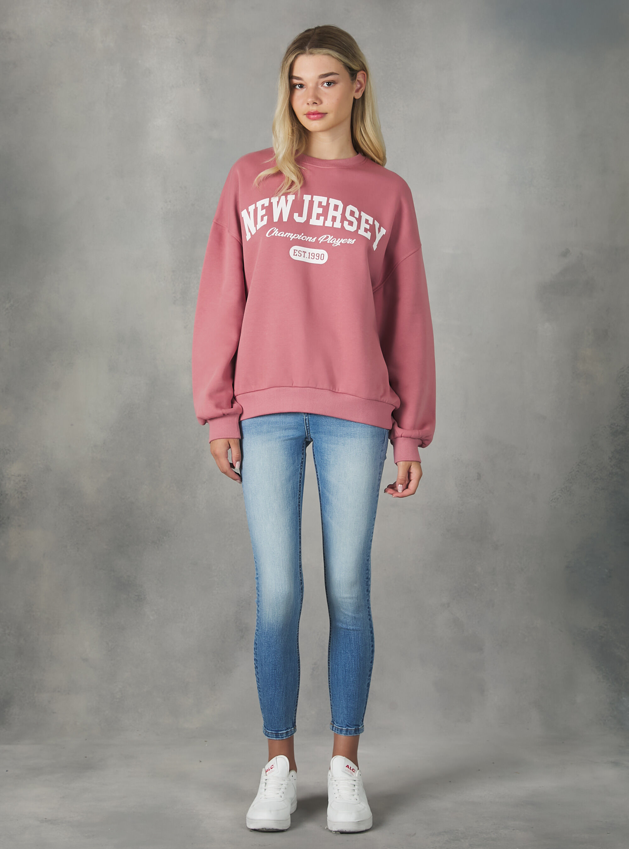 Pink store college sweatshirts