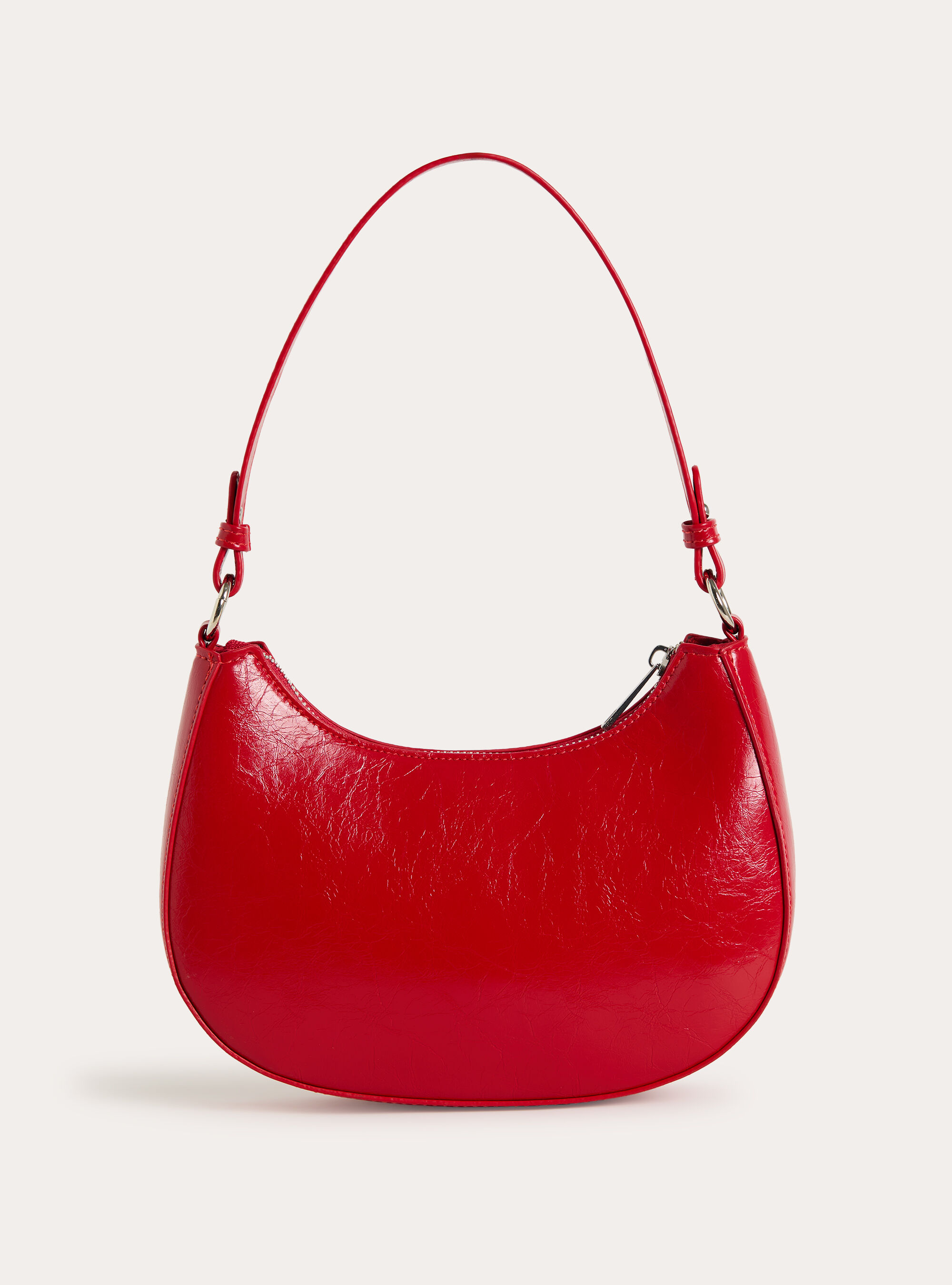Halbmond-Schultertasche