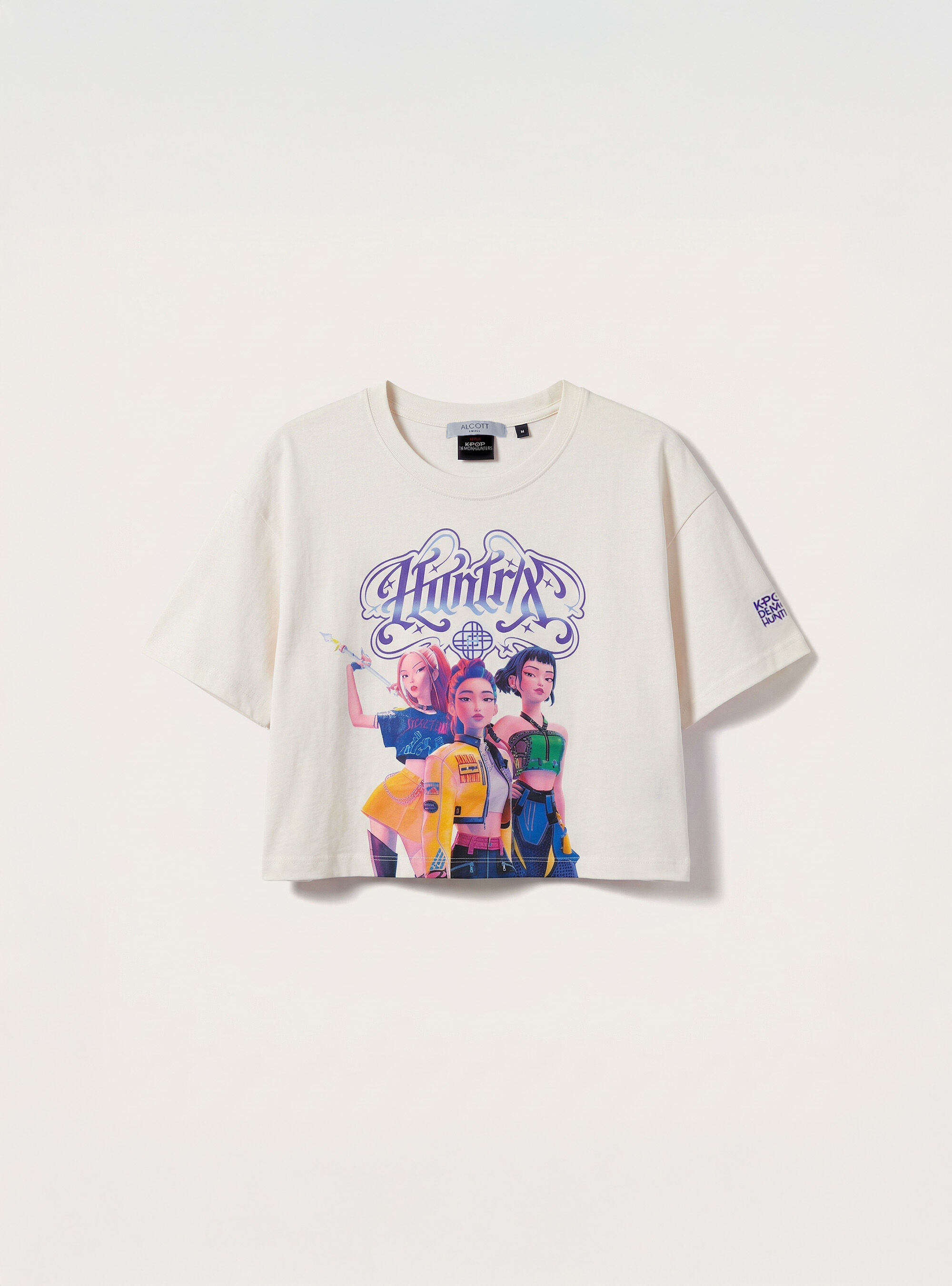 T-shirt Licence KPop Demon Hunters, WH2 WHITE