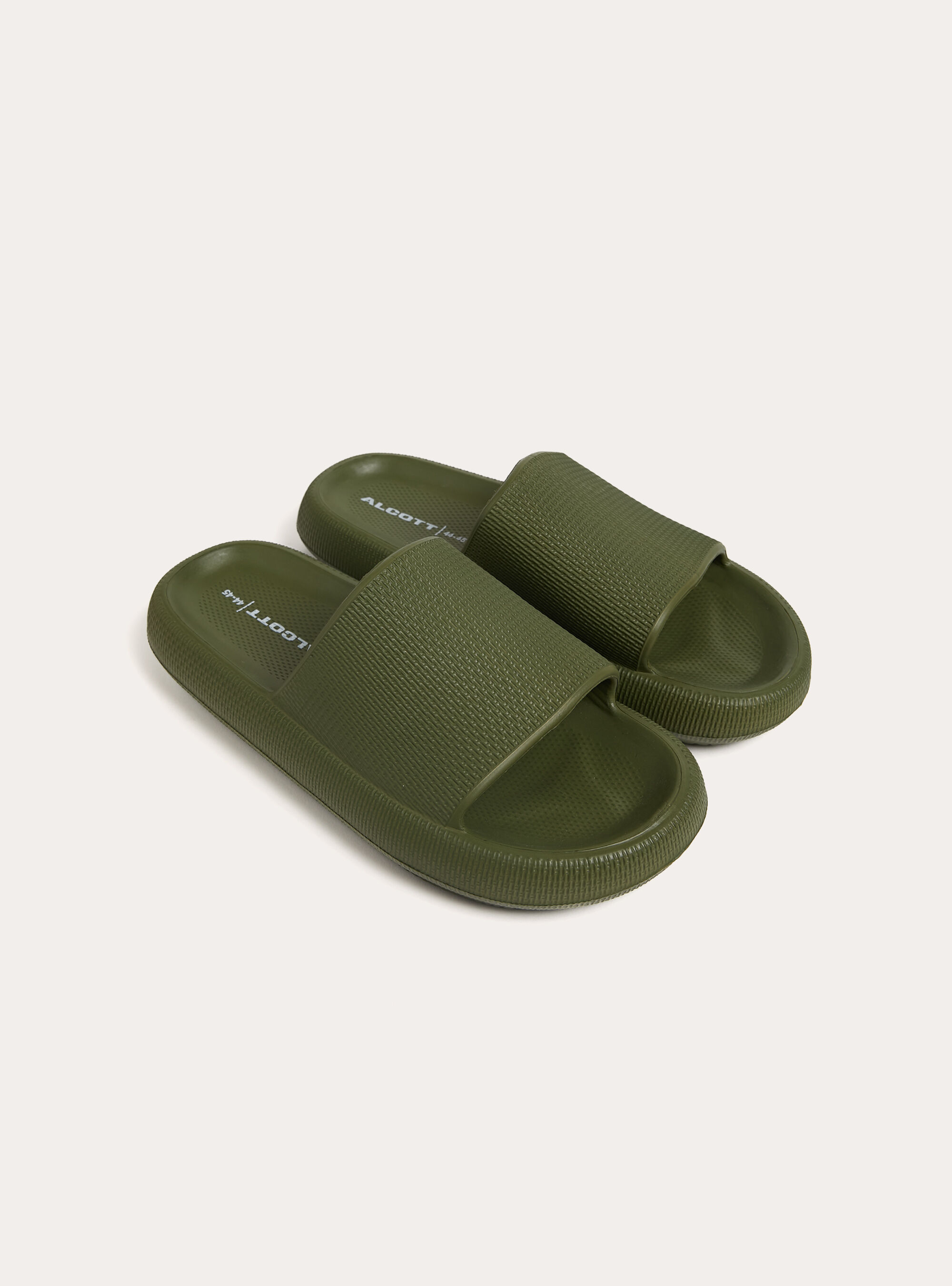 Rubber flatform sandals, KY3 KAKY LIGHT