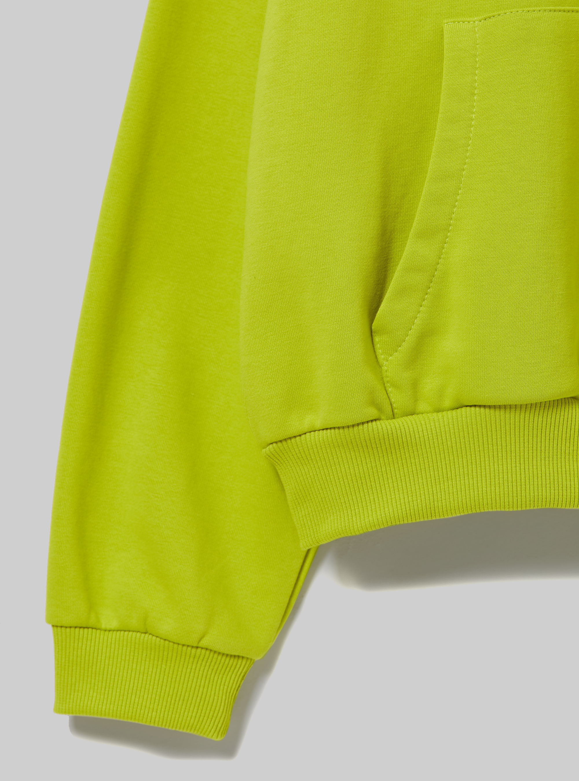 Felpa boxy fit con cappuccio, LI3 LIME LIGHT