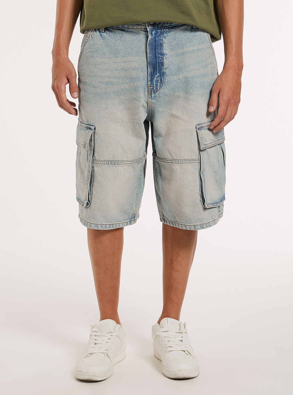 Bermuda Shorts Shorts Uomo Jeans Denim Shorts Jeans Pantaloncini