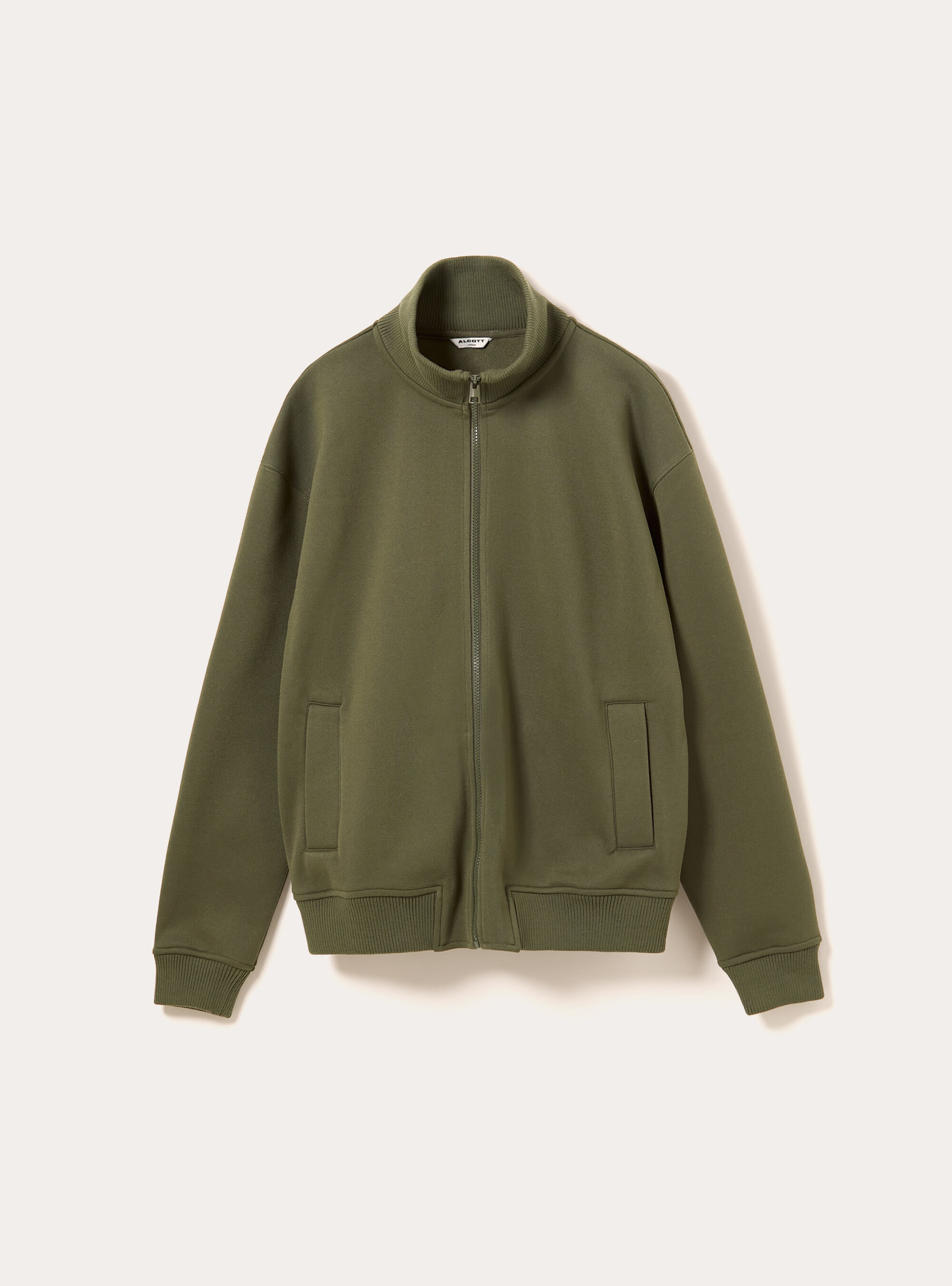 Chaqueta con cremallera y cuello medio, KY2 KAKY MEDIUM