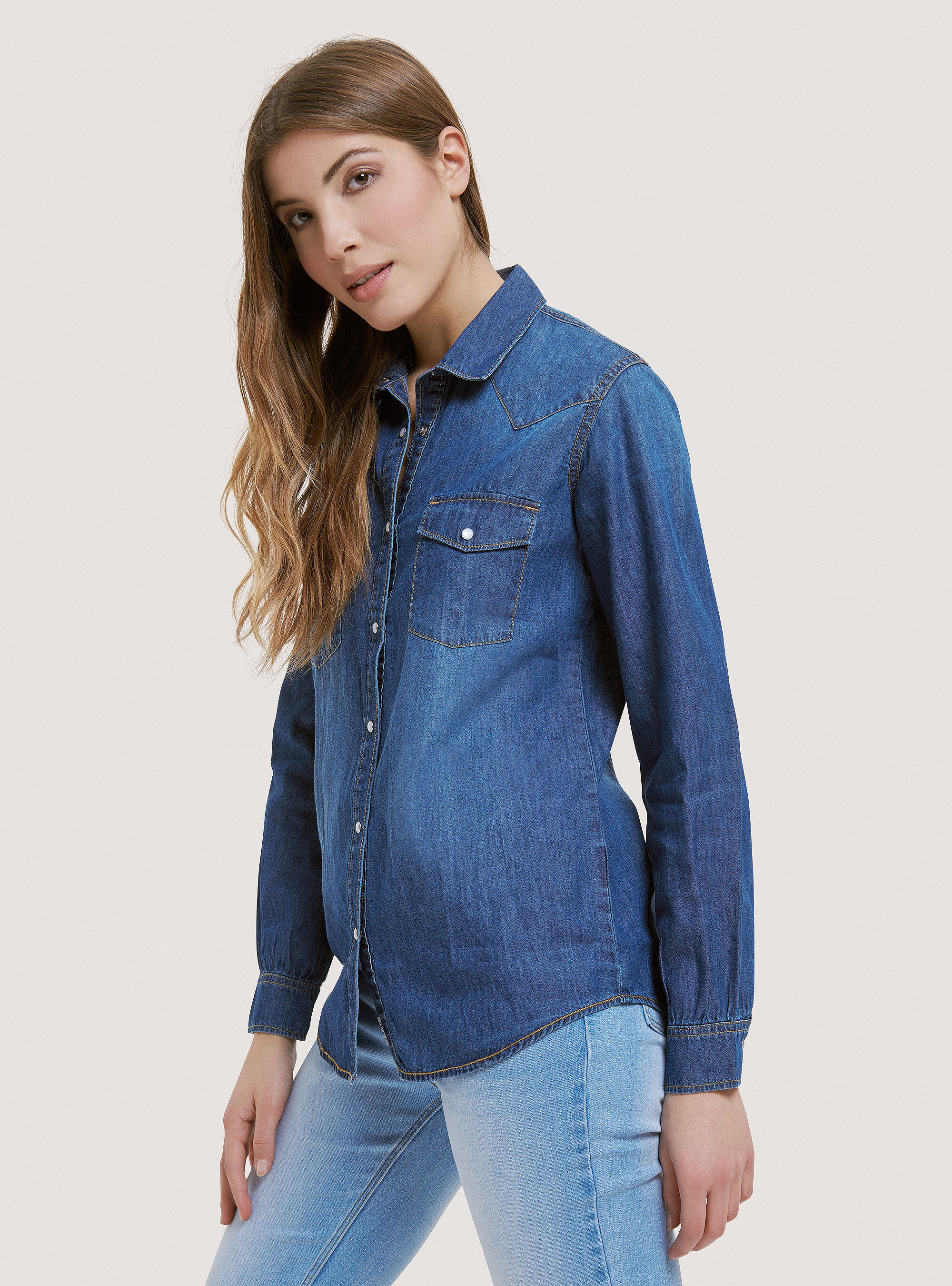 Camicia in denim | Alcott | Camicie Uomo