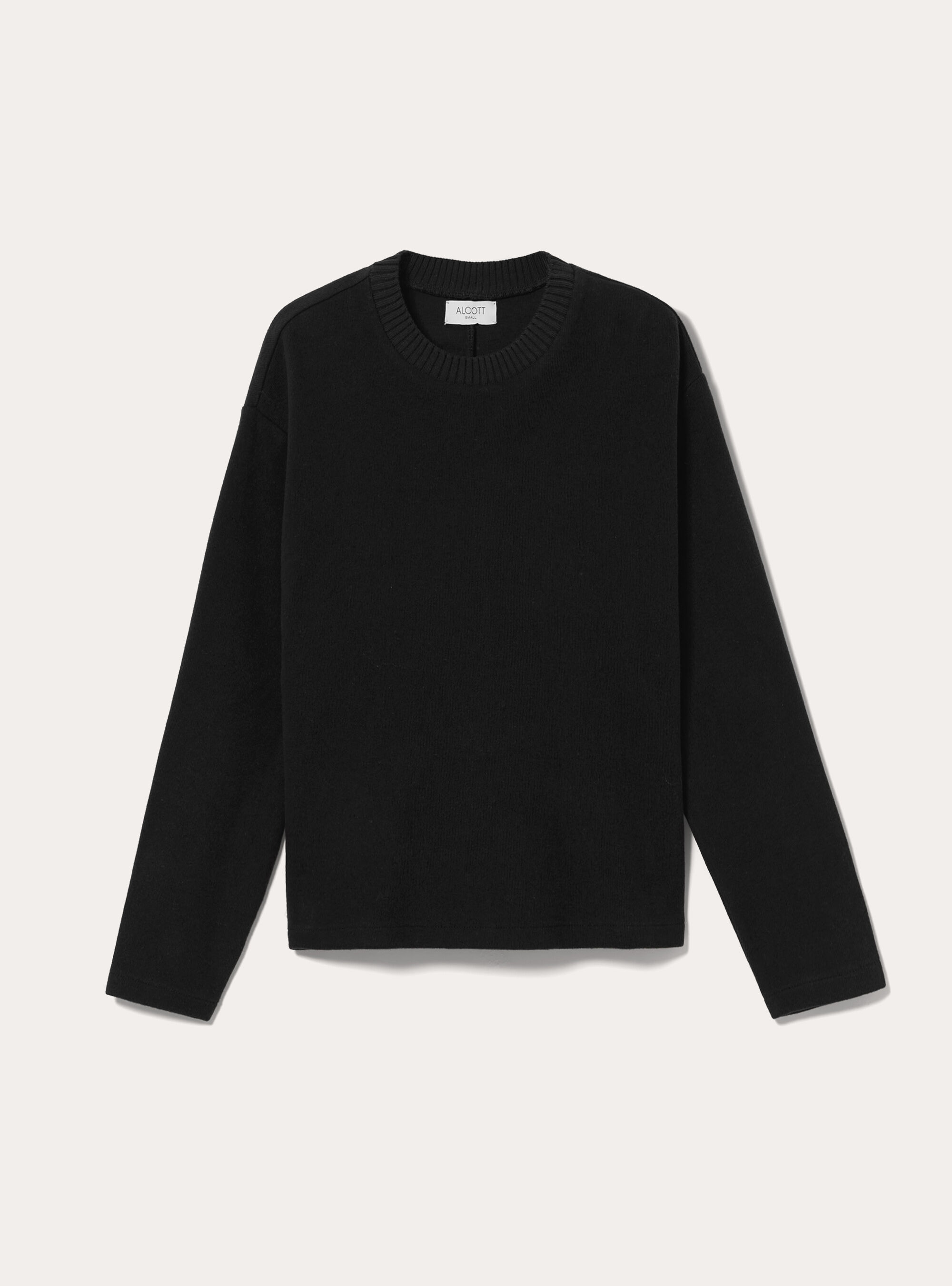 Pullover soft touch, BK1 BLACK