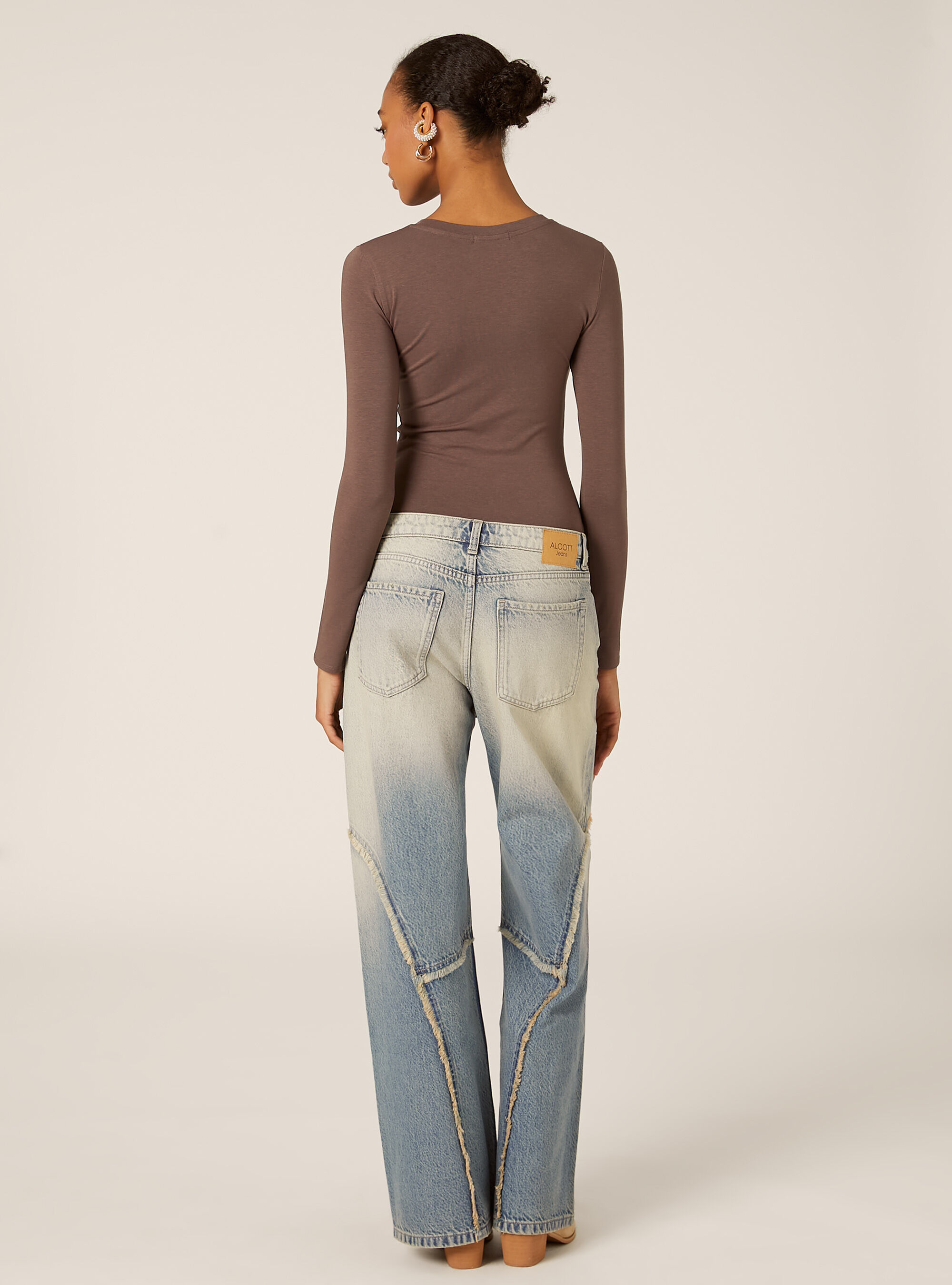 Lang&auml;rmeliger Body, BR2 BROWN MEDIUM