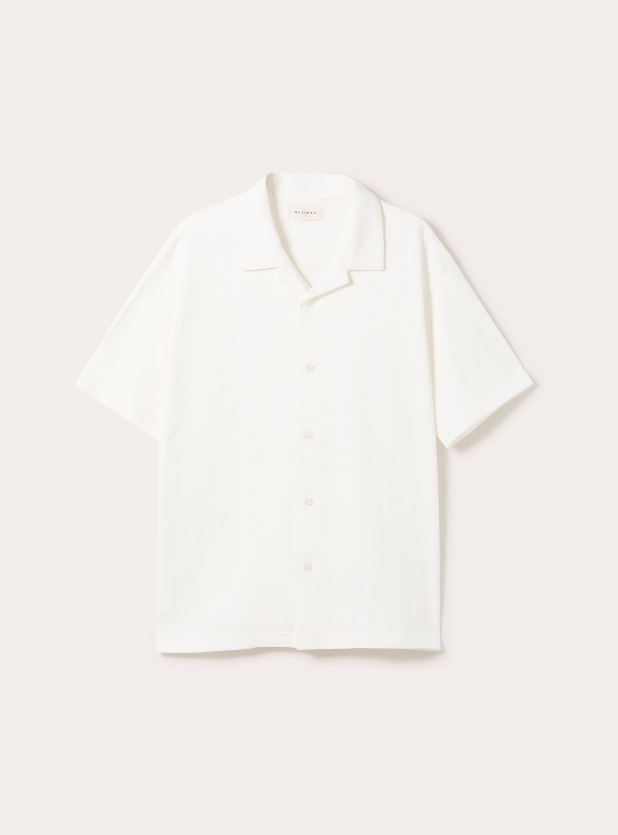 Short-sleeved jersey shirt, WH2 WHITE