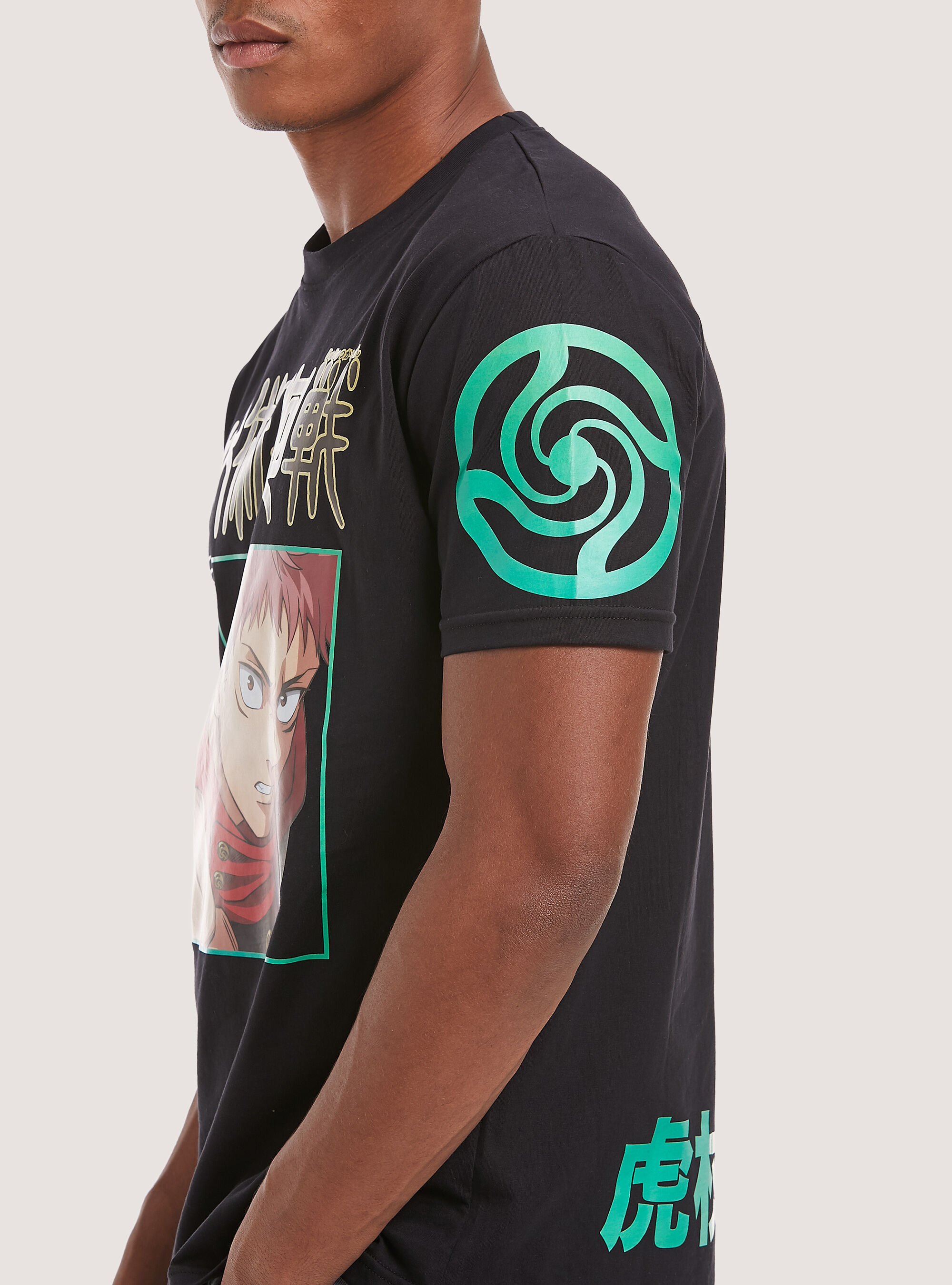 Maglietta Jujutsu kaisen x Alcott, BK1 BLACK