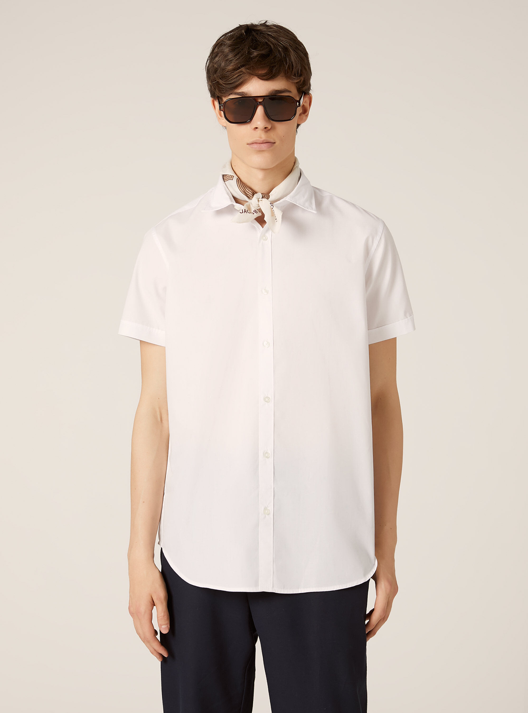 Short-sleeved shirt, WH3 WHITE