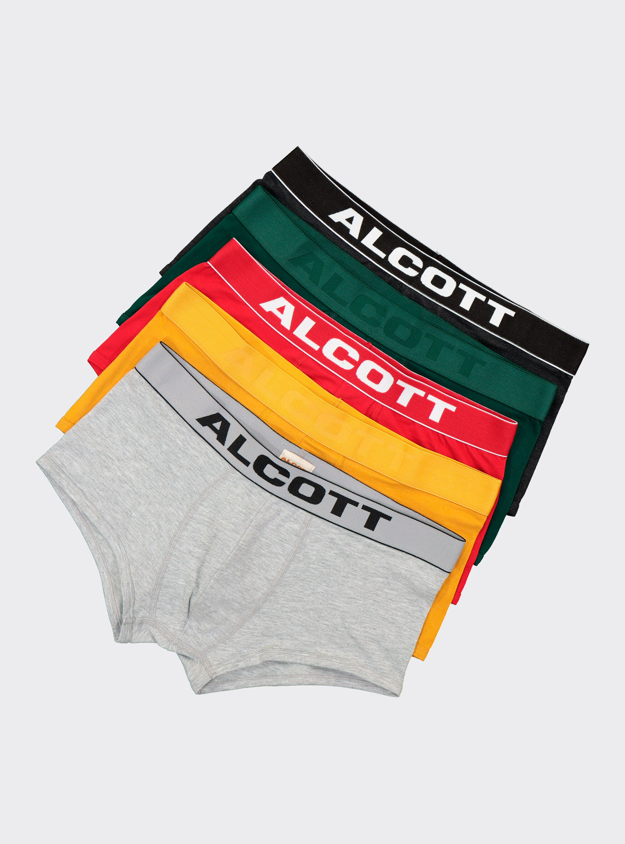 Stretch cotton boxer shorts with logo
