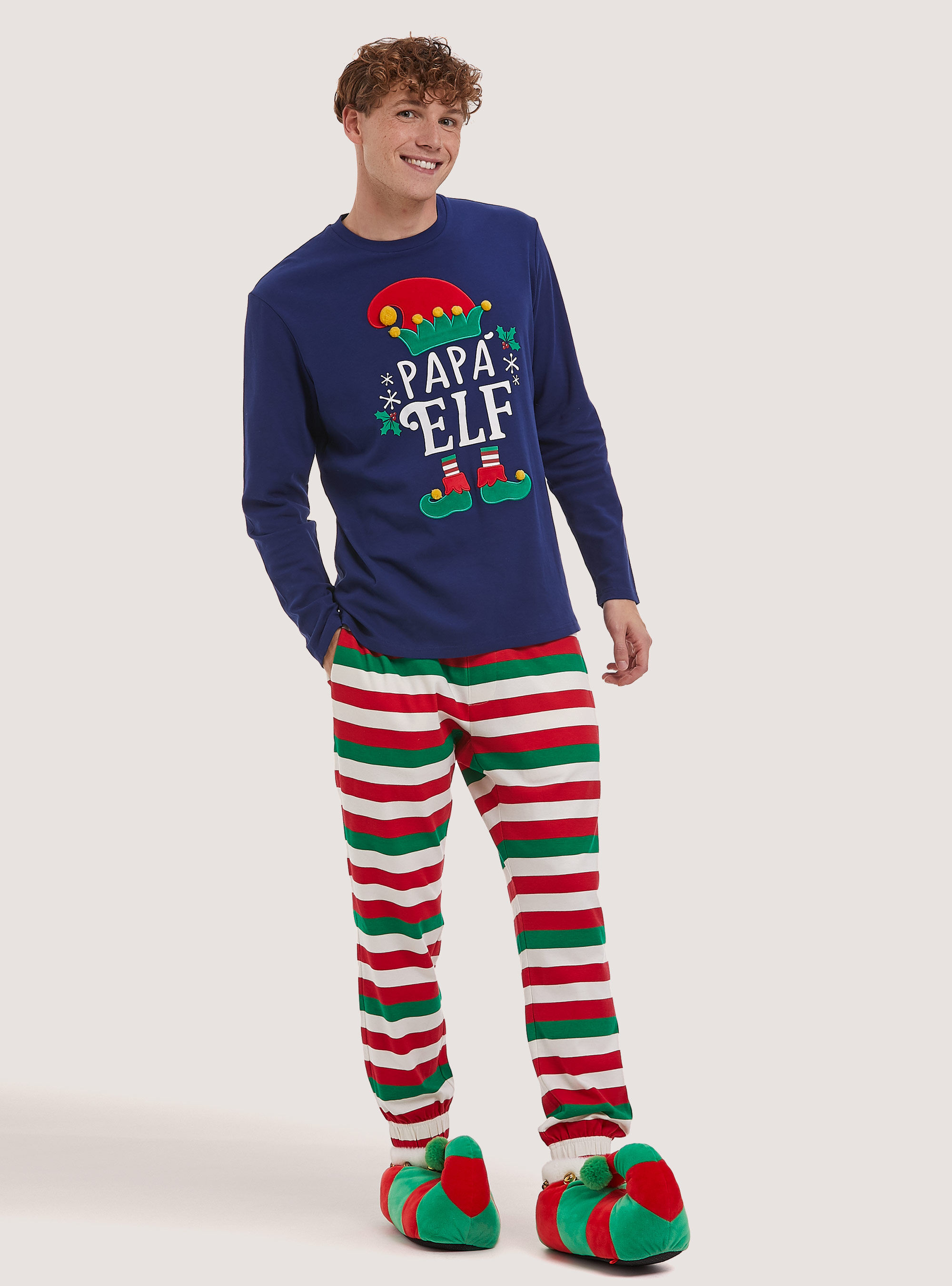 Mens elf deals pyjamas