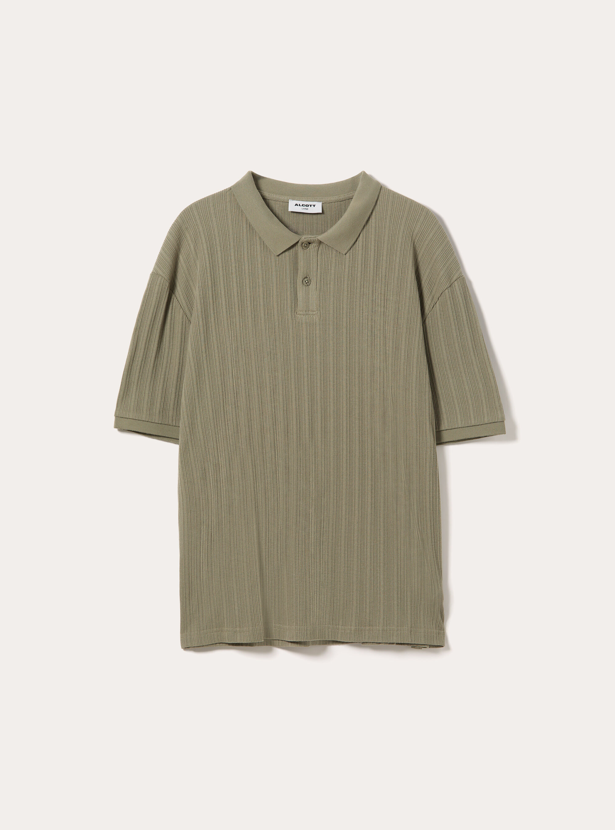 Polo en Jersey Structur&eacute; Coupe Regular Fit, KY3 KAKY LIGHT