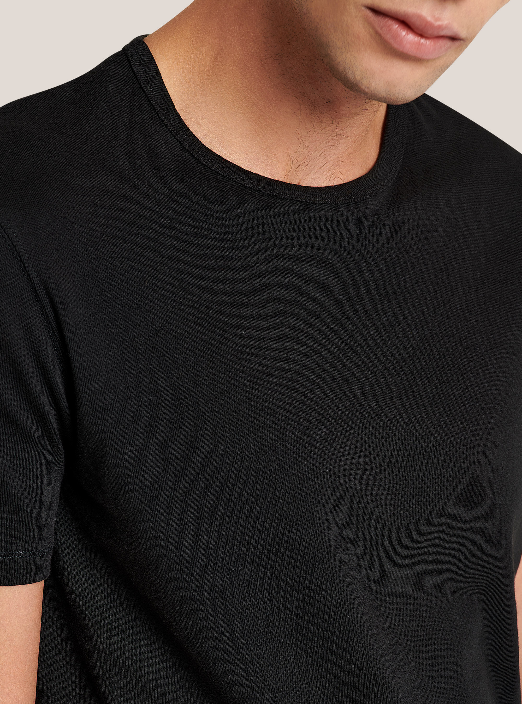 T-shirt basique, C101 BLACK