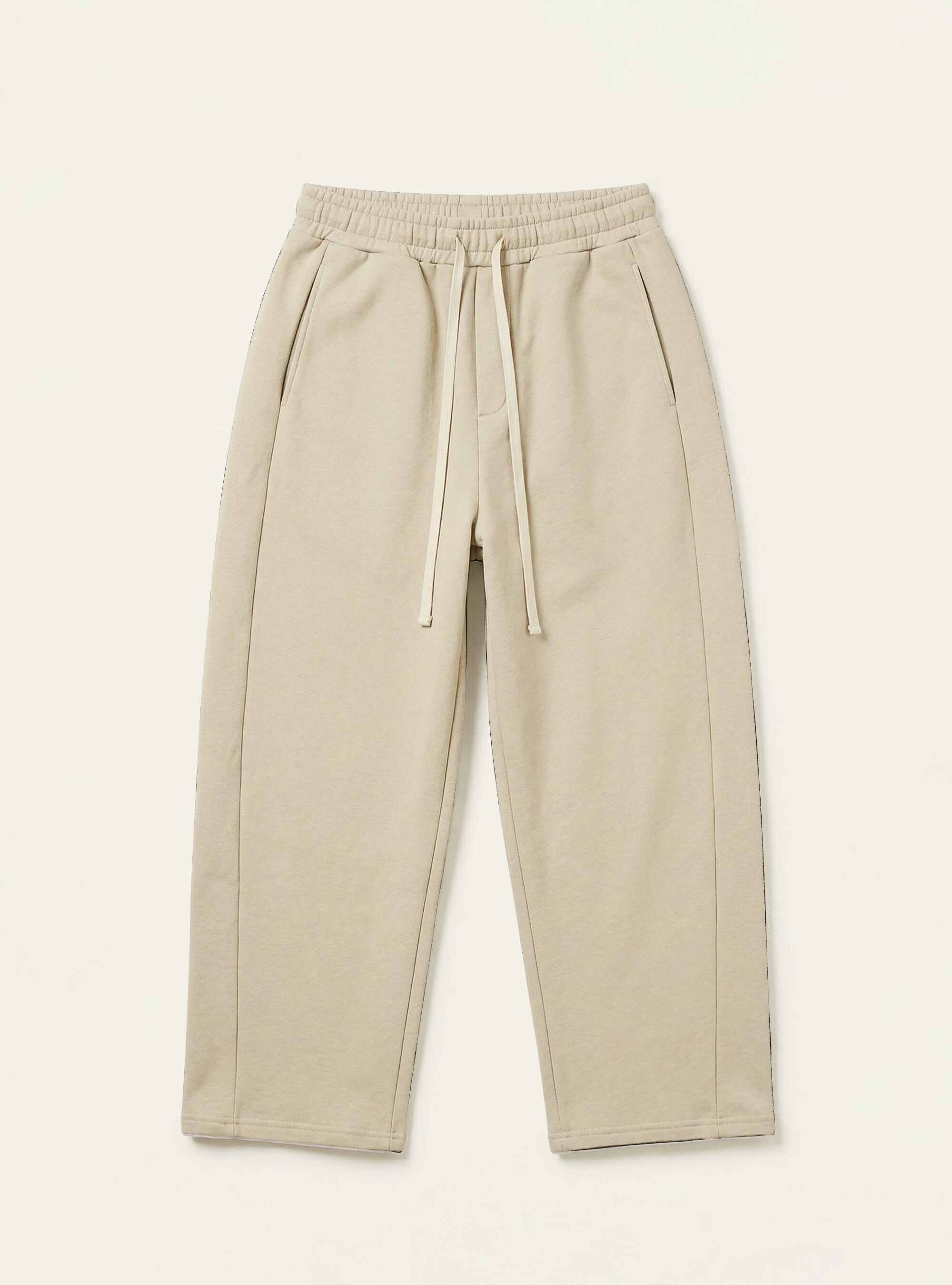 Jogger in felpa baloon fit, BG3 BEIGE LIGHT