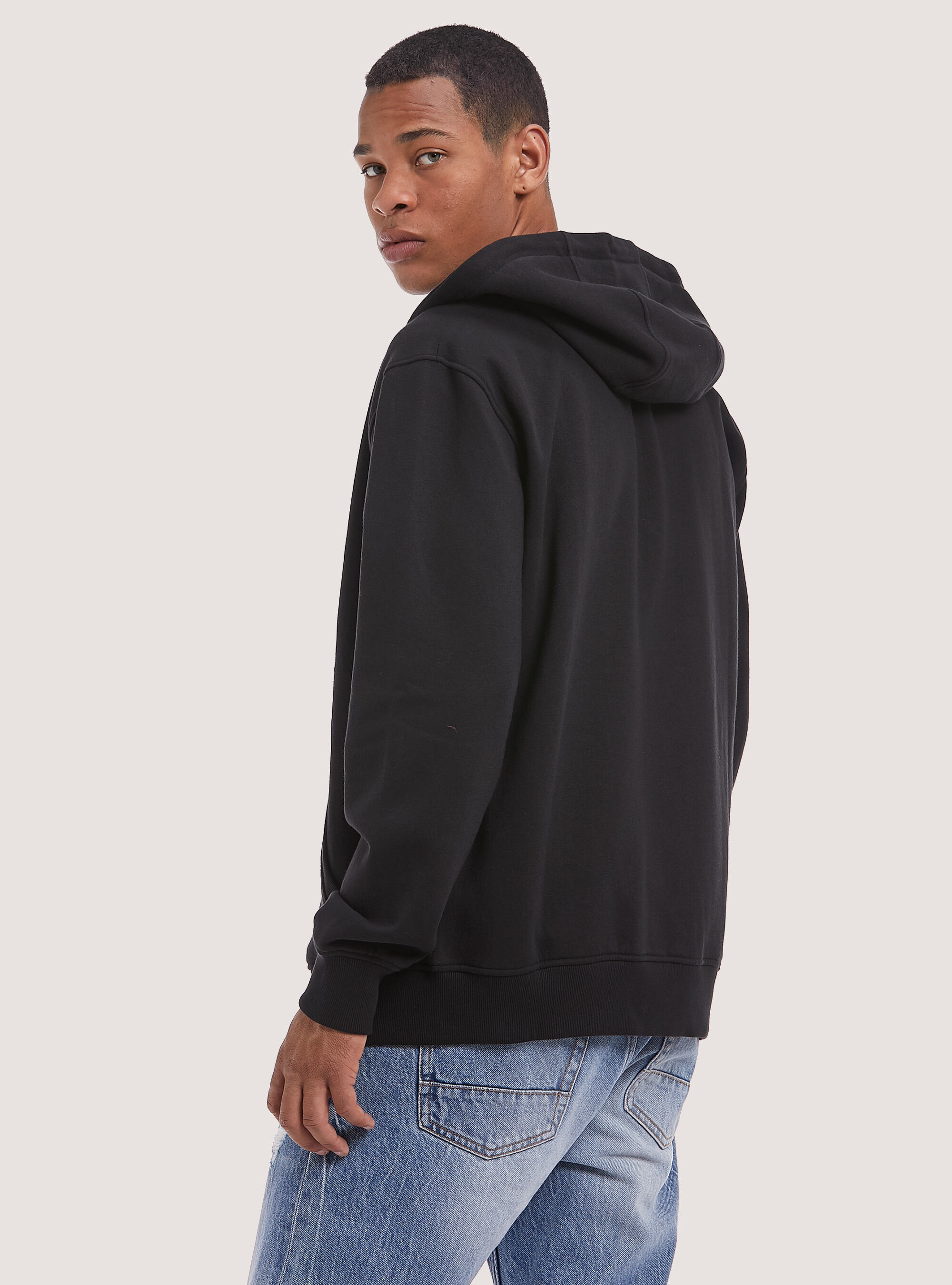 Cotton zip hoodie Alcott Men s Sweatshirts