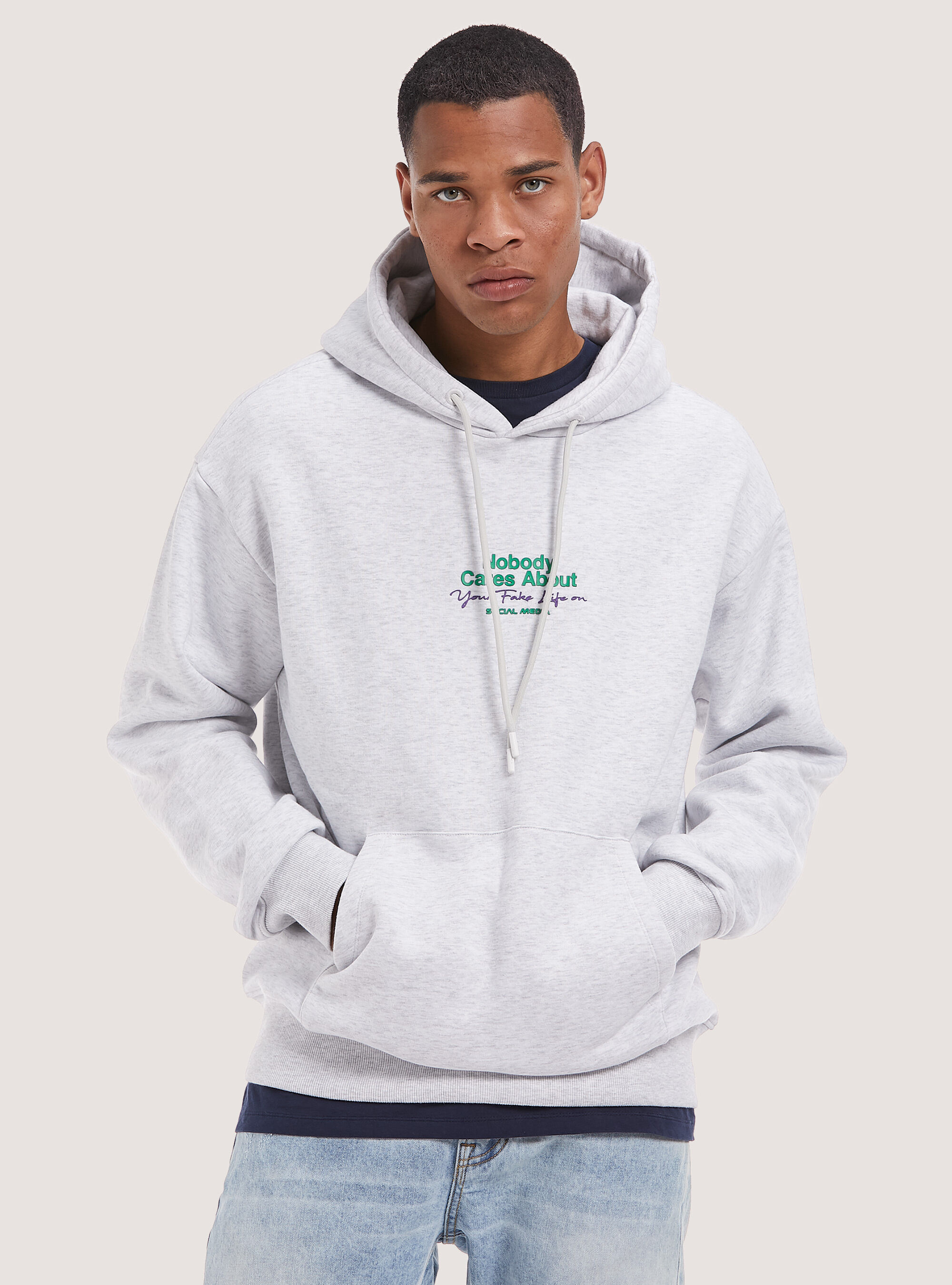 Sweatshirt with print and hood Alcott Men s Sweatshirts