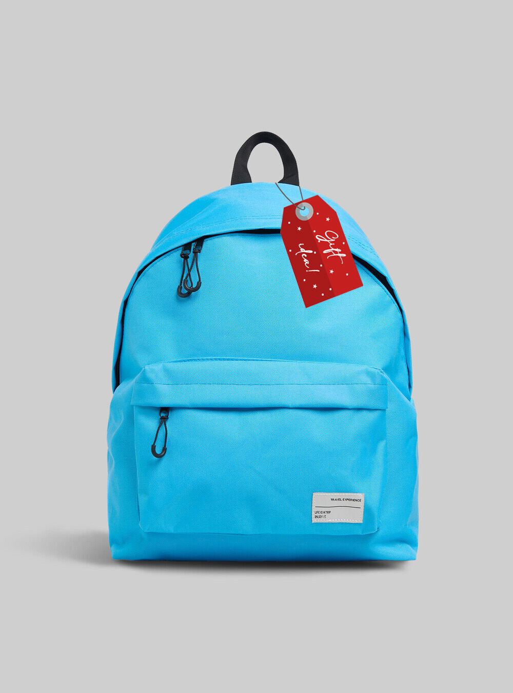 Plain coloured backpack