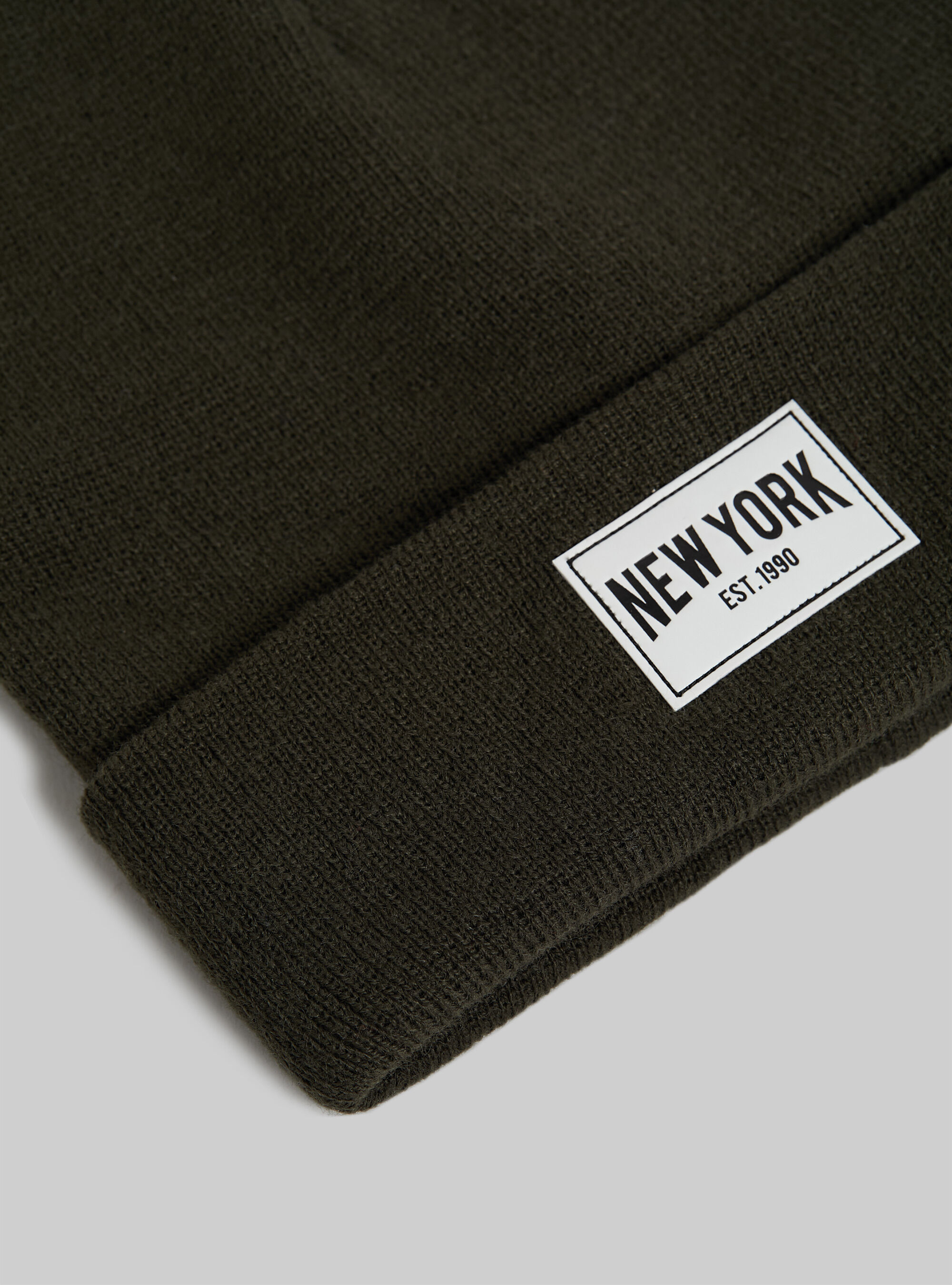 Hat with patch, KY1 KAKY DARK