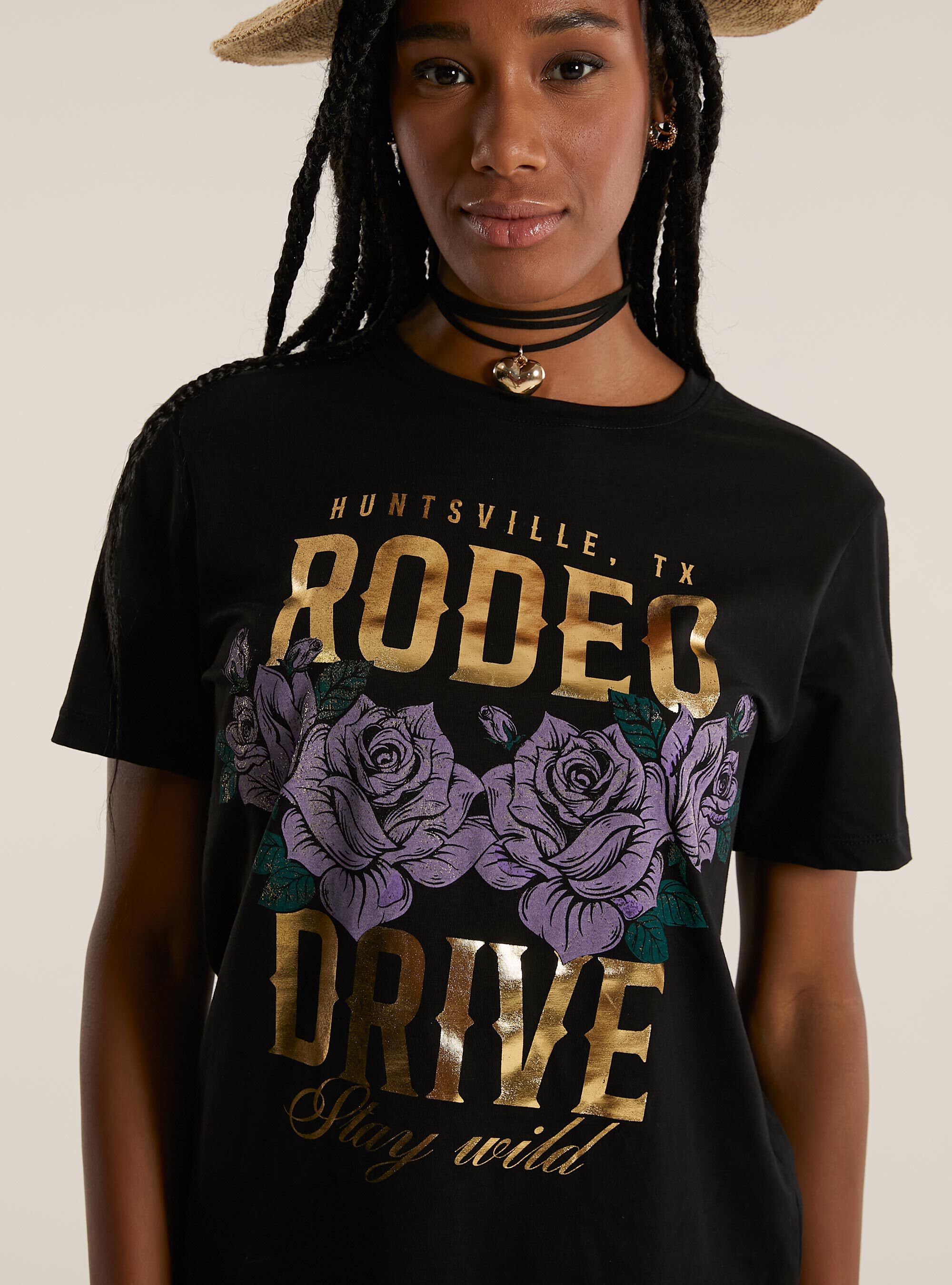 Maglietta con stampa Rodeo Alcott T Shirt Donna