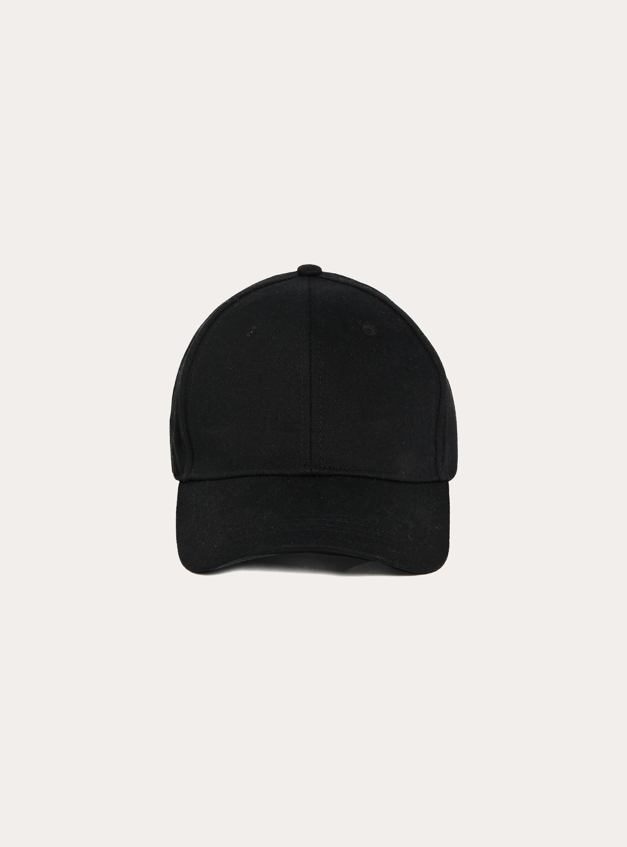Cappello basico con ricamo, BK1 BLACK