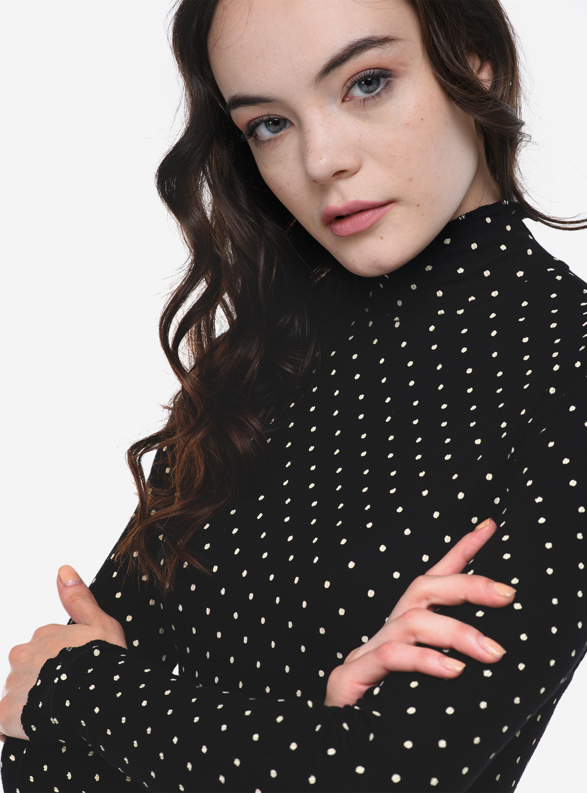 BODY WITH LONG SLEEVES, BLACK