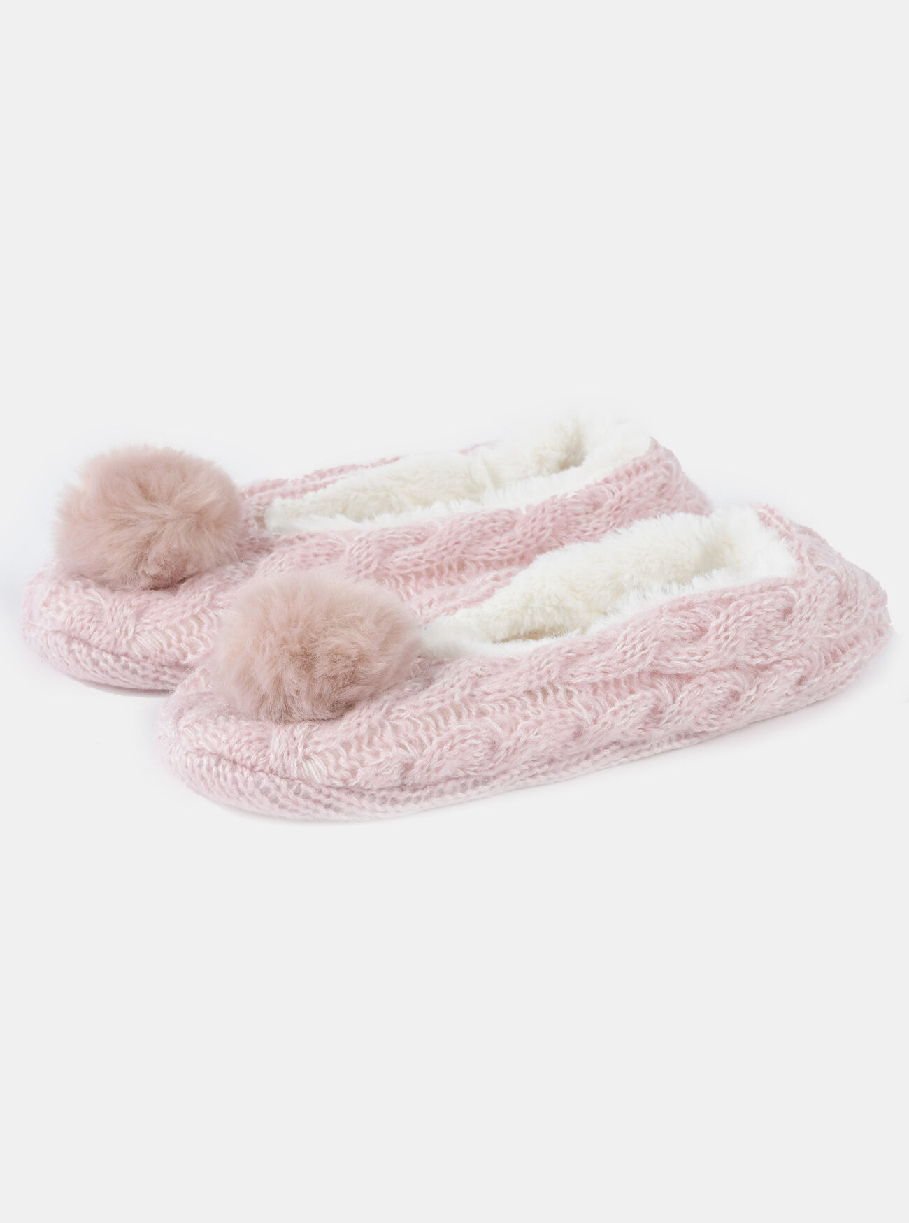 Pantofole ballerine calde Grigio o Nero bambina Okaïdi \u0026 Obaïbi