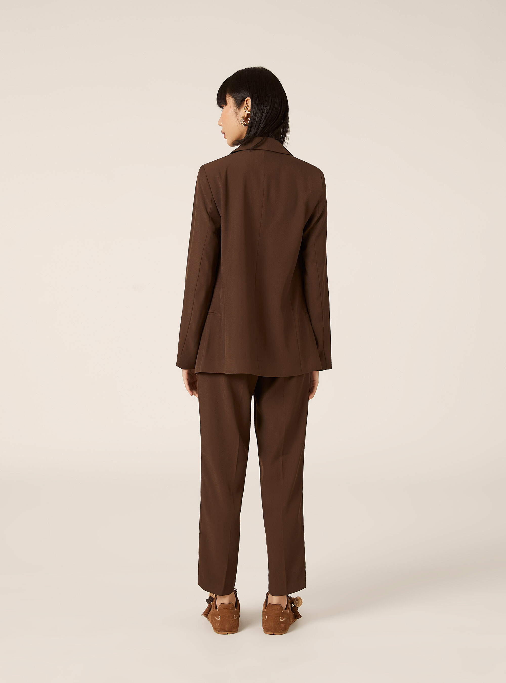 Blazer croise, BR2 BROWN MEDIUM