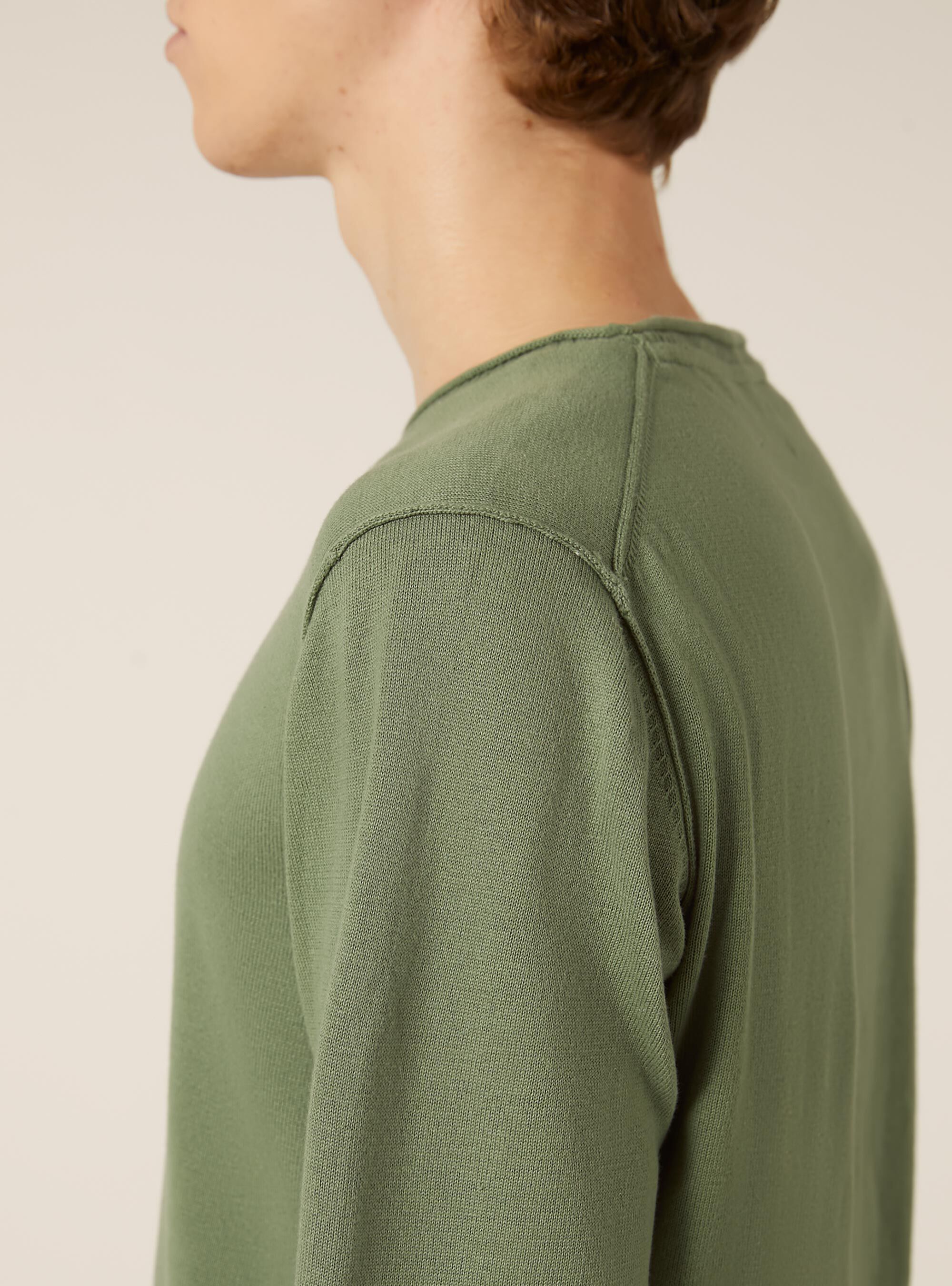 Pullover a taglio vivo con collo rotolino, KY3 KAKY LIGHT