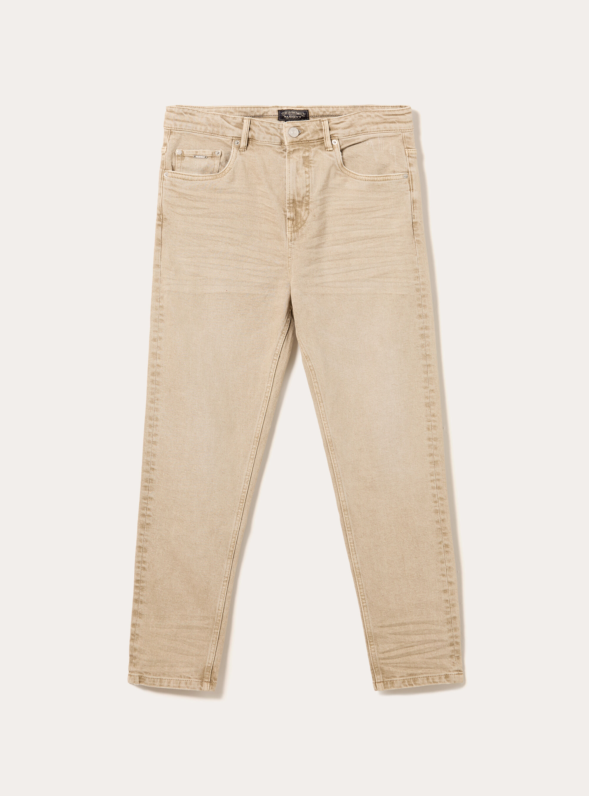Cinque tasche tinto capo, BG3 BEIGE LIGHT