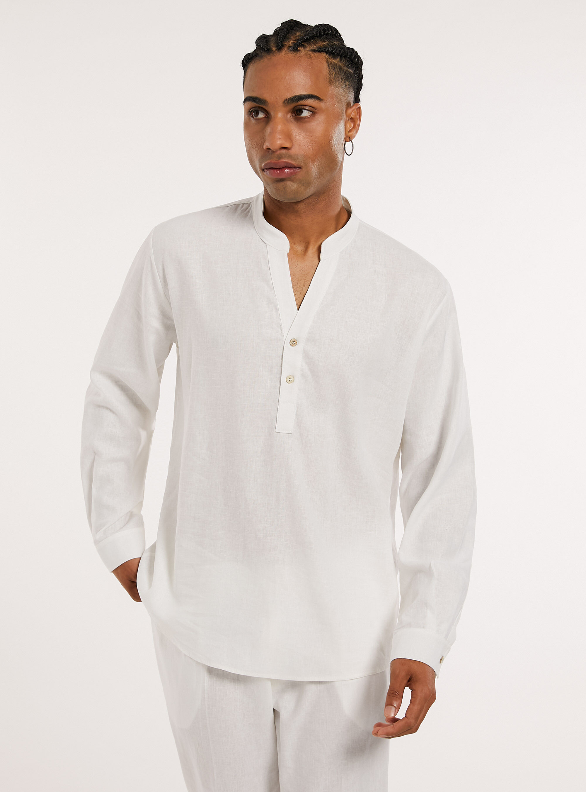 Camicia colletto coreano shop