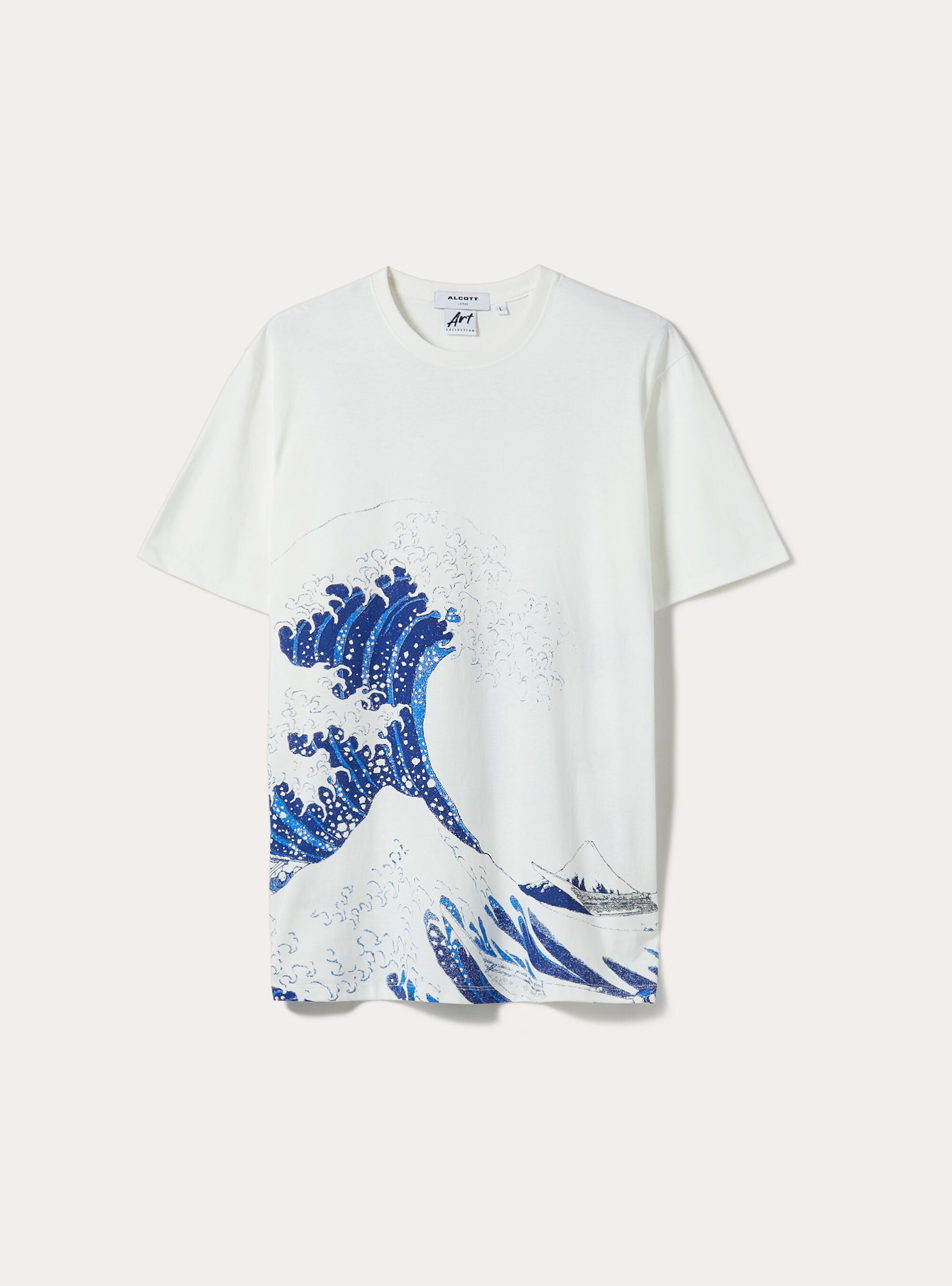Maglietta Art collection Hokusai / Alcott regular fit, WH1 OFF WHITE