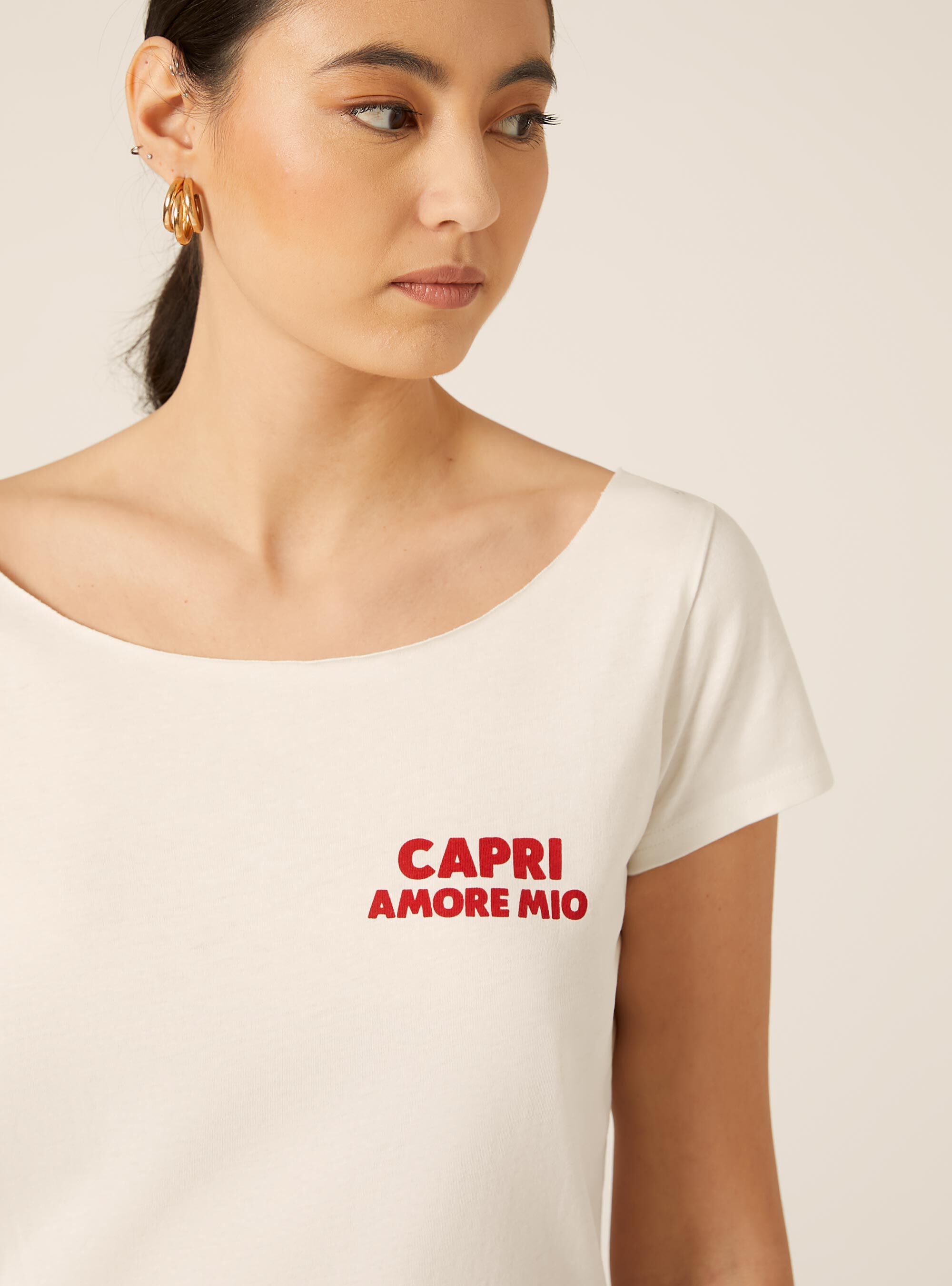 Boat Neck T-Shirt, WH2 WHITE