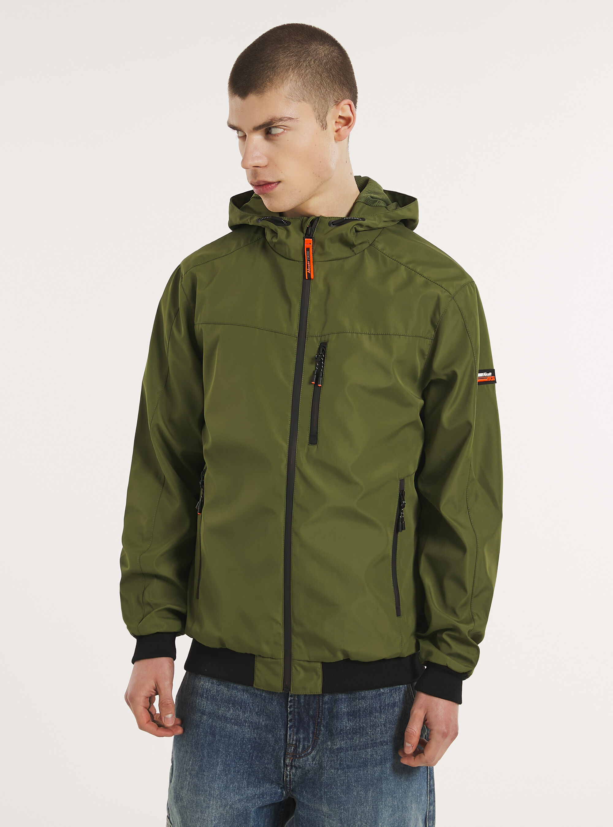 Windproof hooded jacket cheap