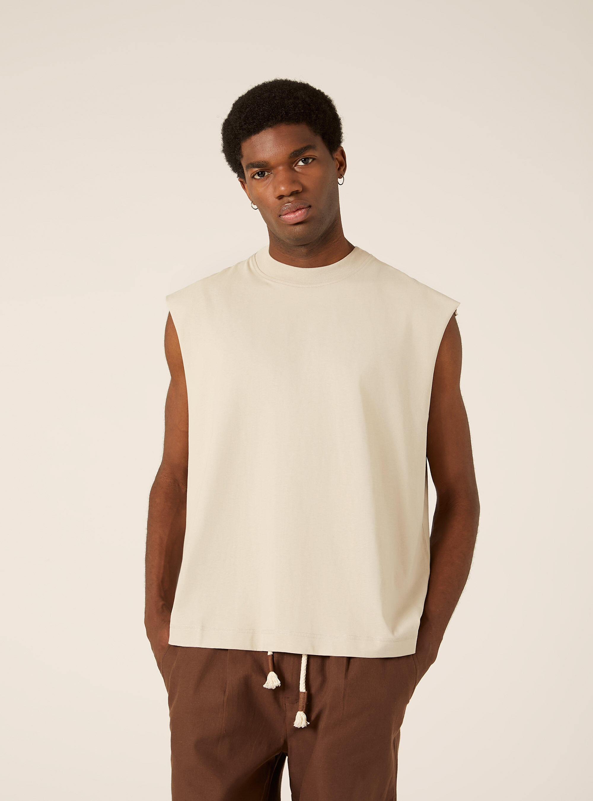 Tanktop in Boxy-Fit