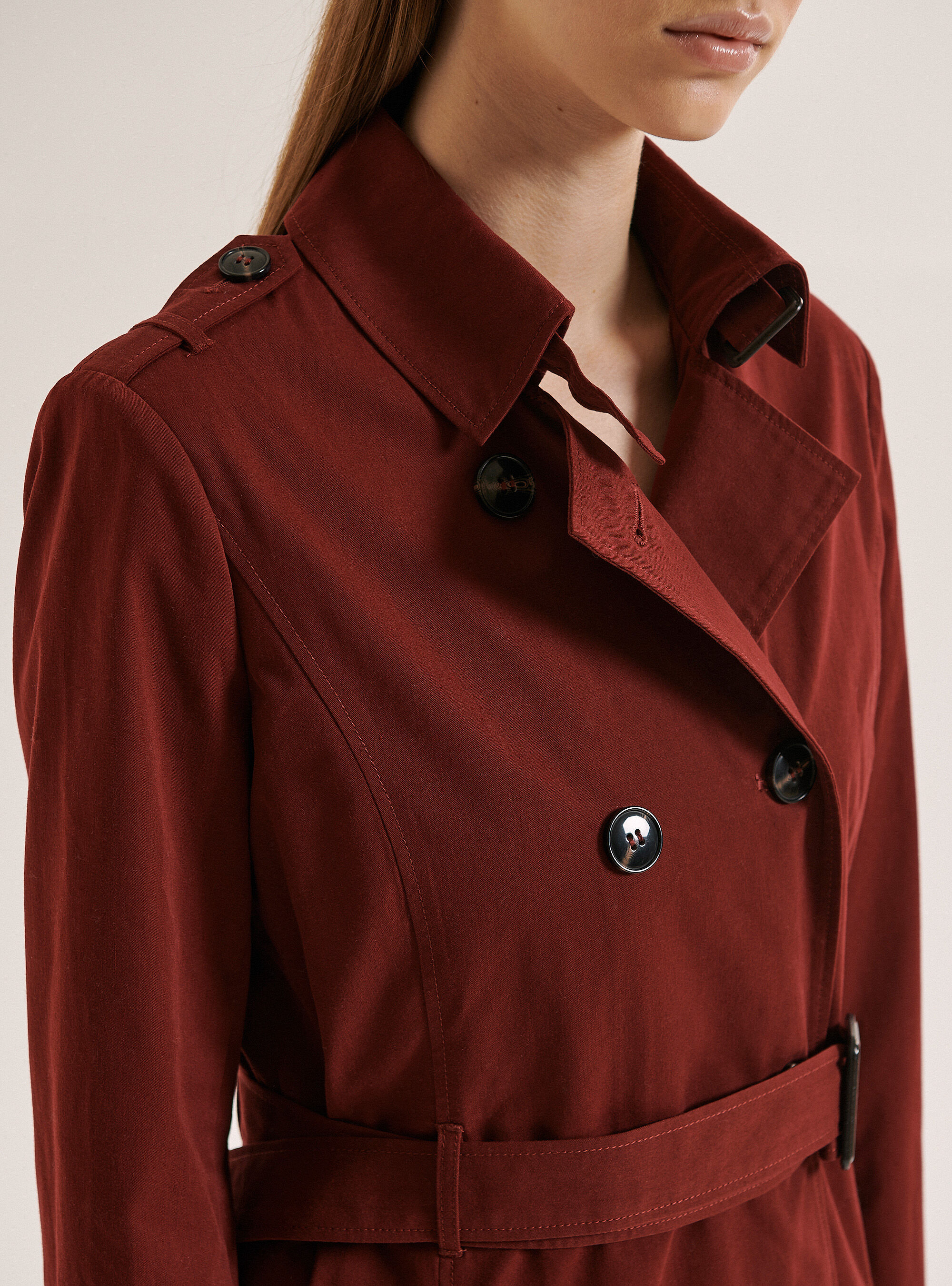 Trench bordeaux homme shop