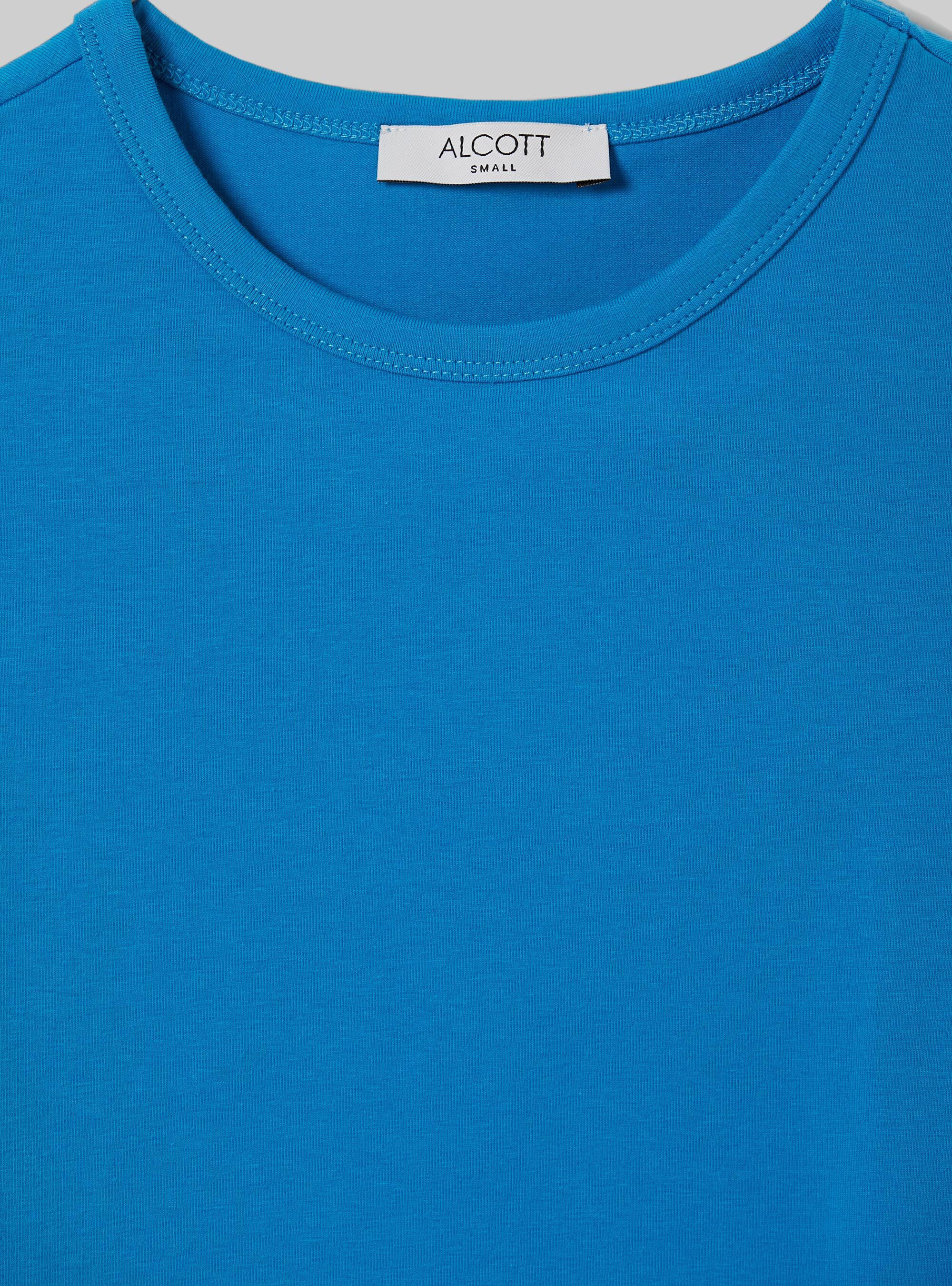 Cropped lace up t-shirt, RY2 ROYALE MEDIUM