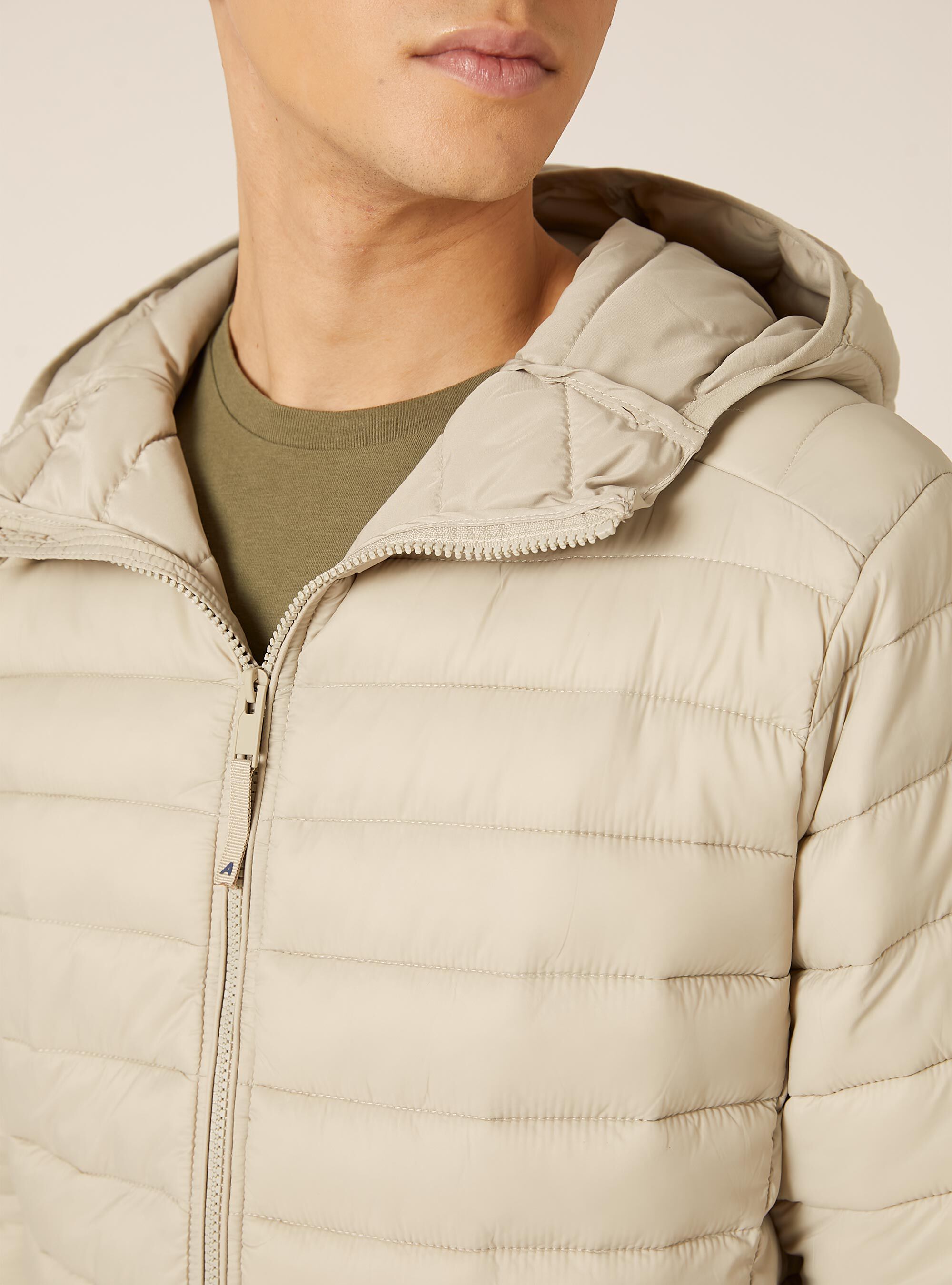 Jacke mit recycelter Wattierung, CR3 CREAM LIGHT