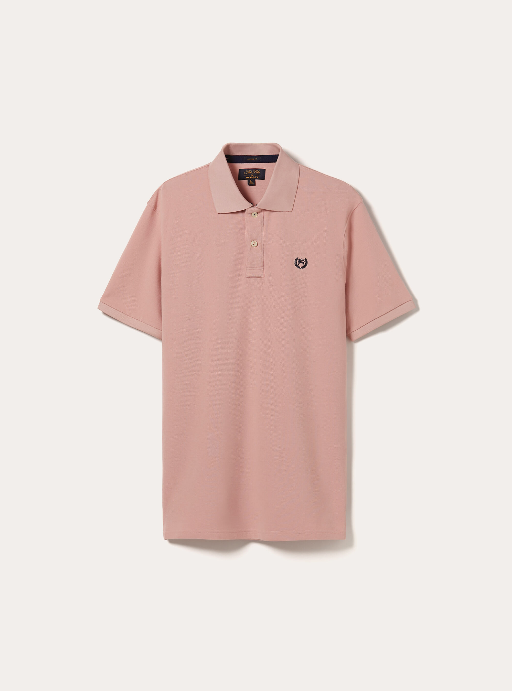 Poloshirt aus Baumwollpique mit Stickerei Alcott Polo Uomo