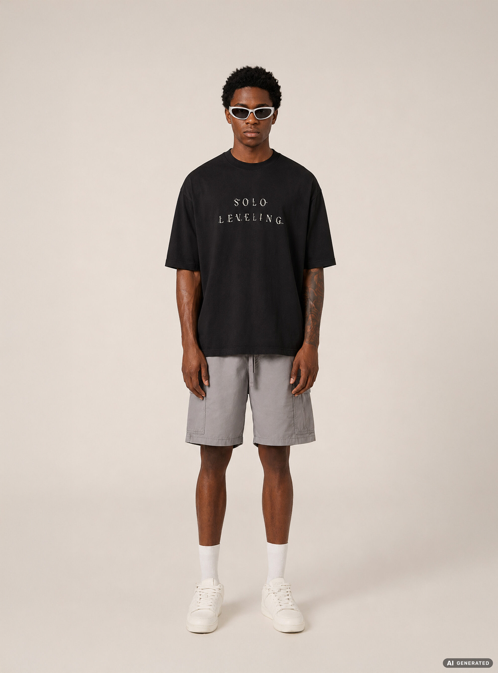 Licenza solo leveling t-shirt  boxy fit