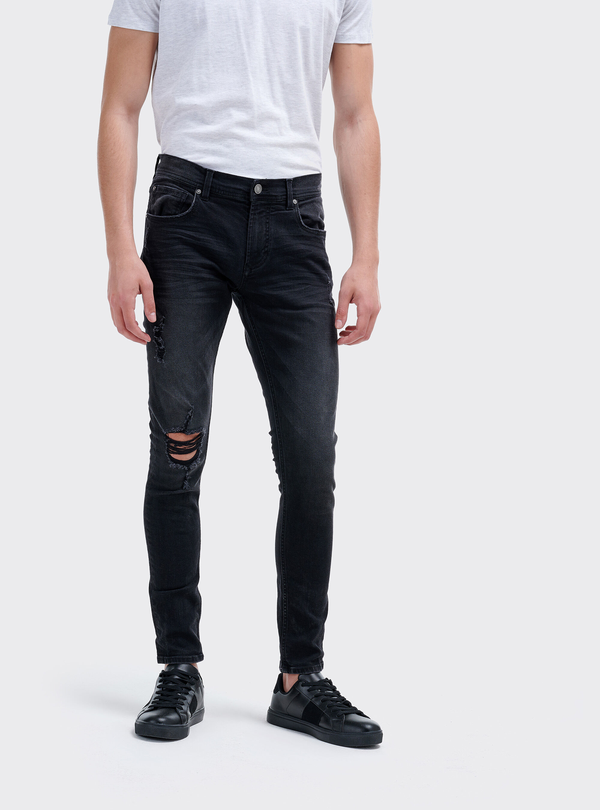 Skinny stretch jeans mens river island sales