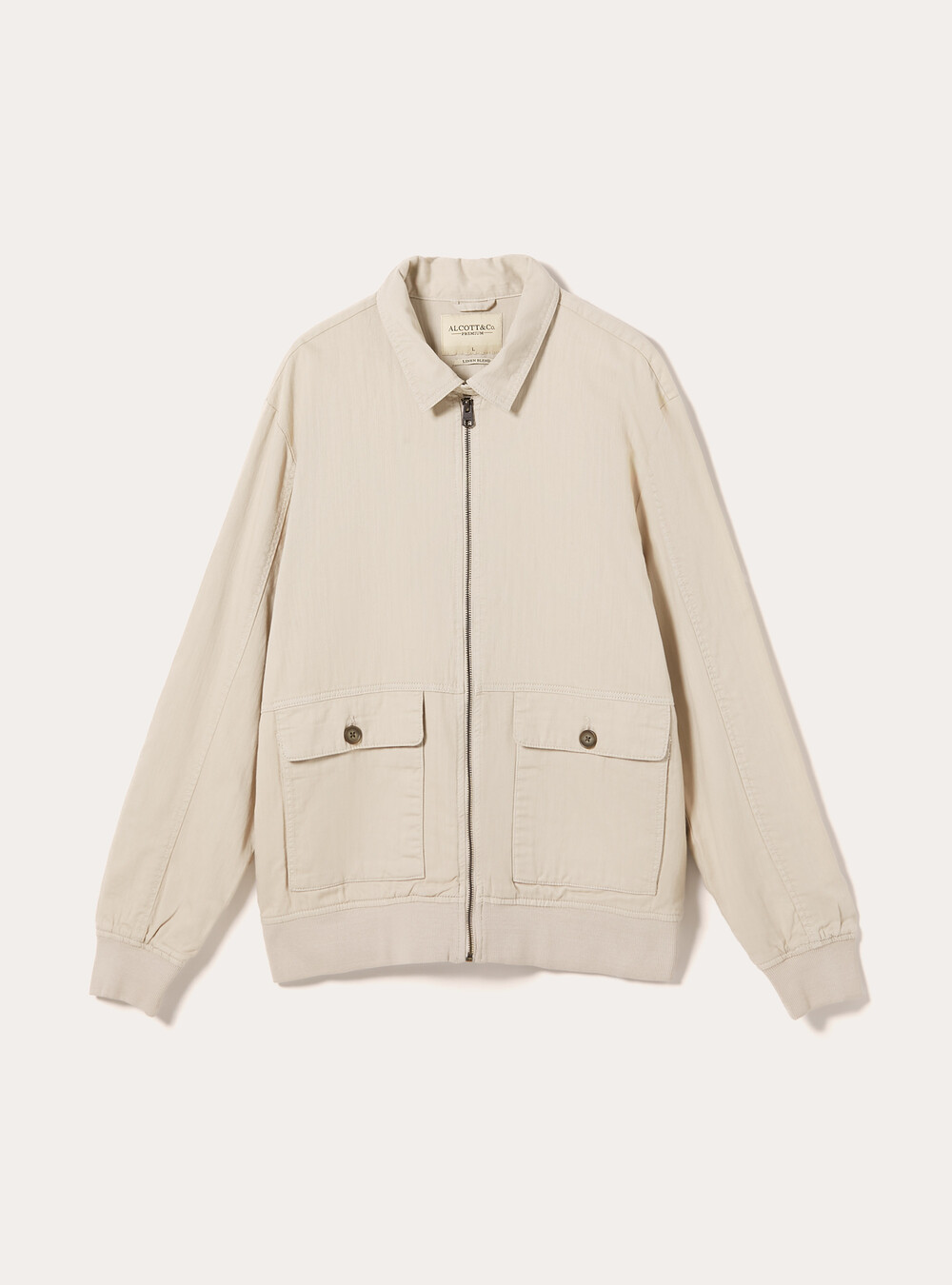 Linen Bomberjacke H Und M Bomberjacke Aus Einer Leinenmischung Mit